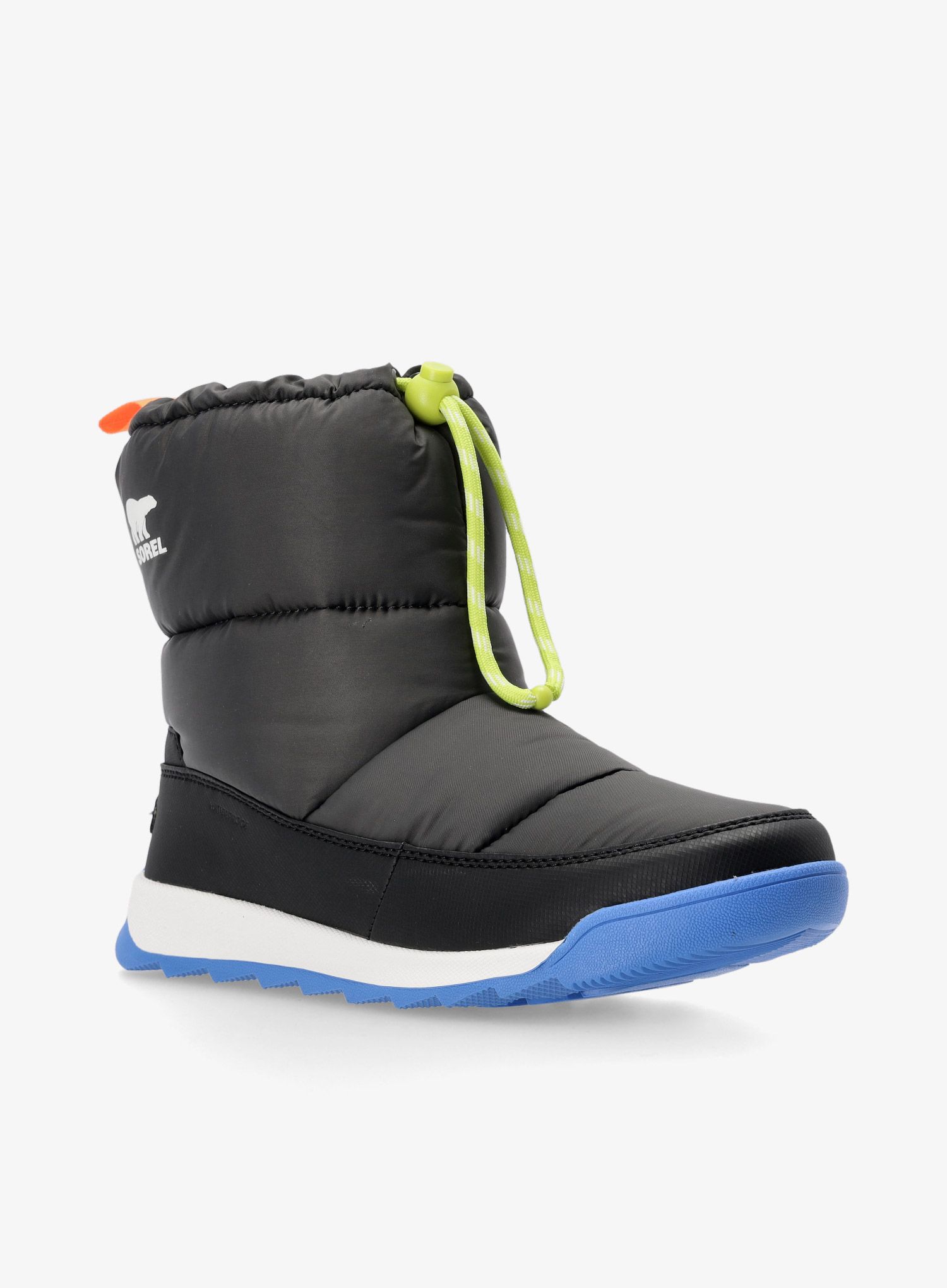 Dětské boty Sorel Whitney II Plus Puffy WP - jet/black