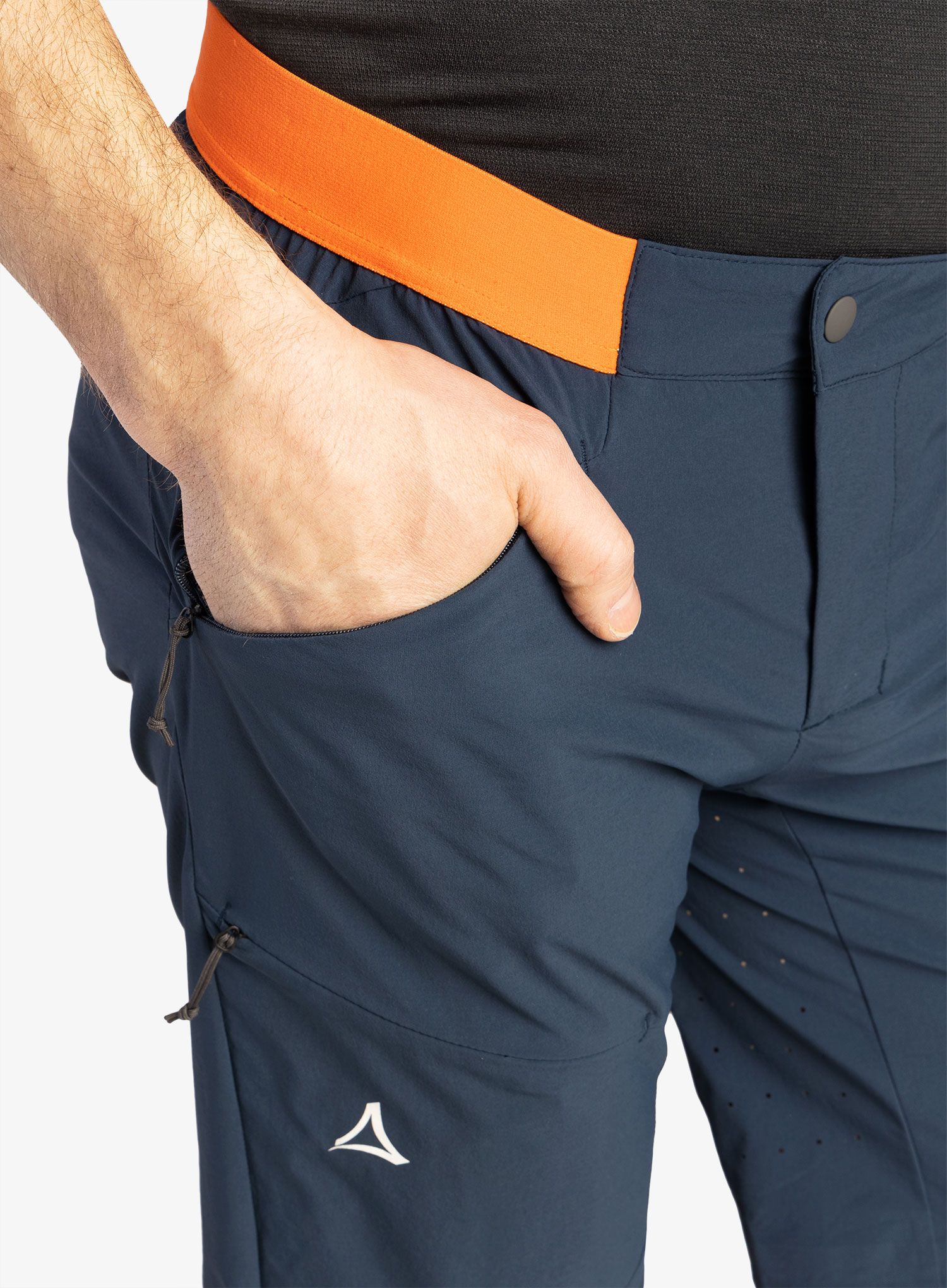 Kraťasy na kolo pánské Schoffel Shorts Mellow Trail - dress blues
