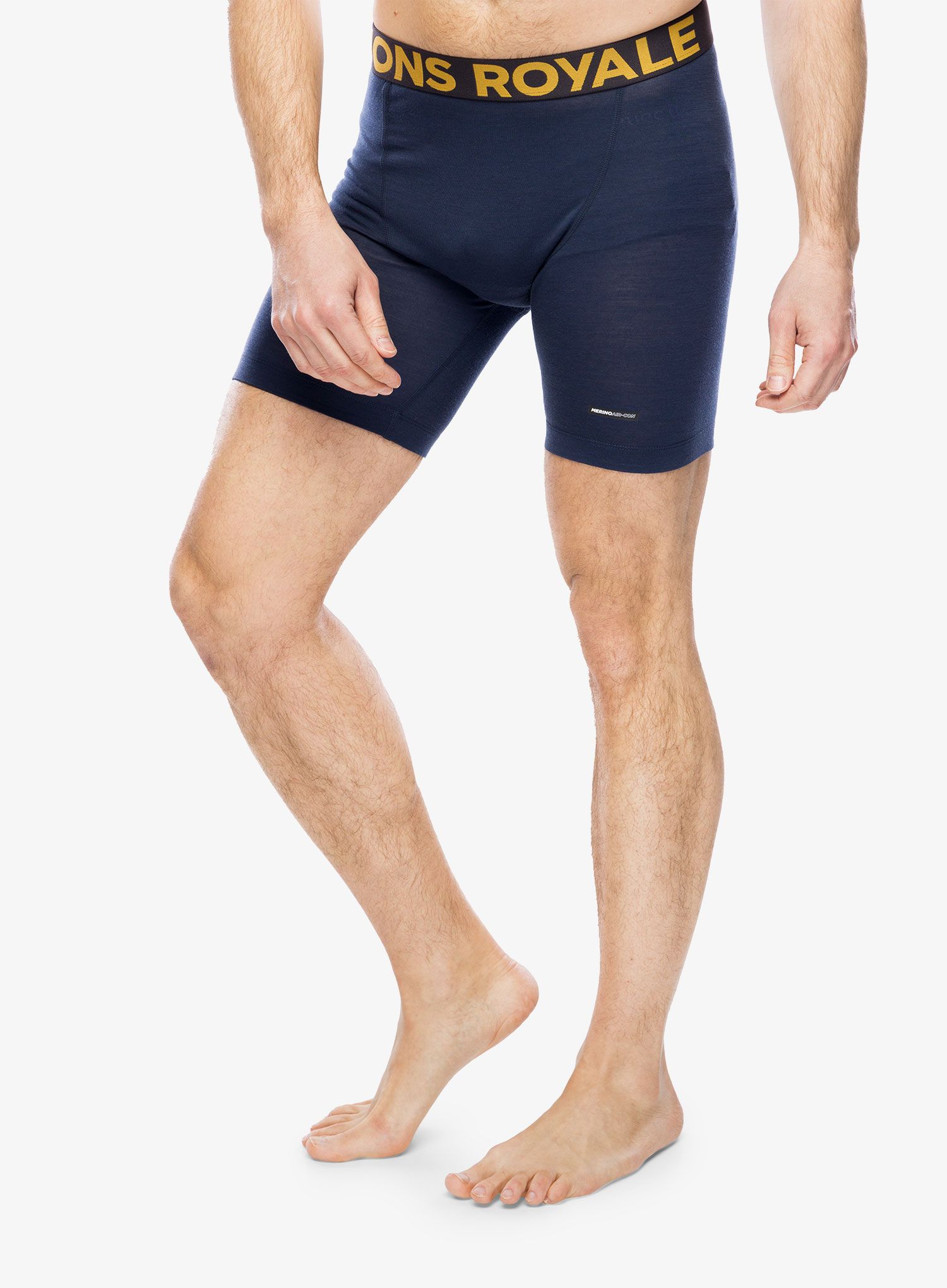 Cyklistické kraťasy Mons Royale Low Pro Merino Aircon Bike Short Liner - midnight