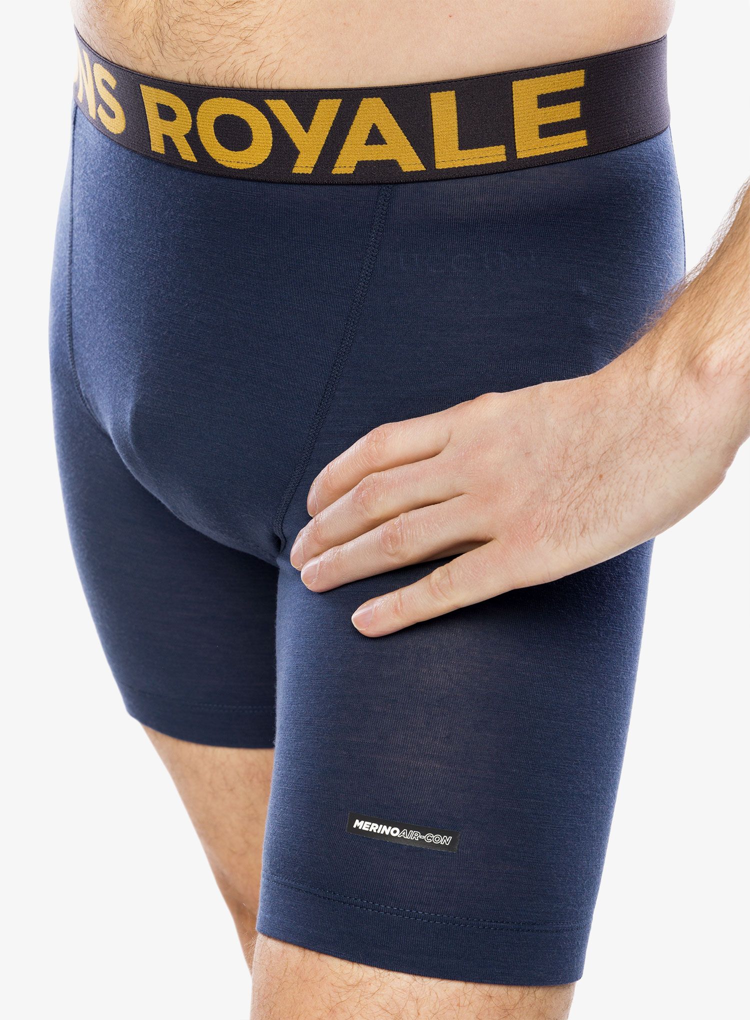 Cyklistické kraťasy Mons Royale Low Pro Merino Aircon Bike Short Liner - midnight