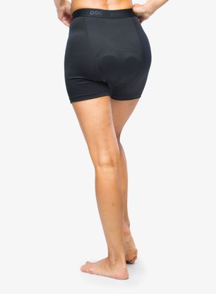 Cyklistické kraťasy s vložkou POC Recycle Boxer - uranium black