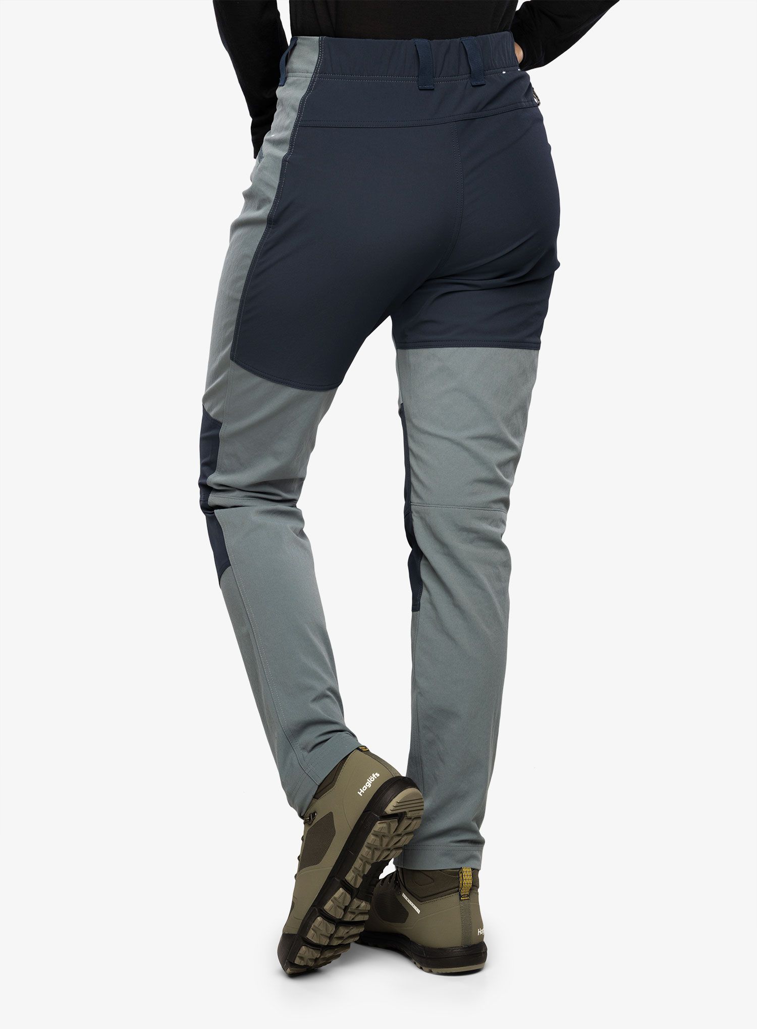 Kalhoty na hory dámské Haglofs Mid Slim Pant - steel blue/tarn blue