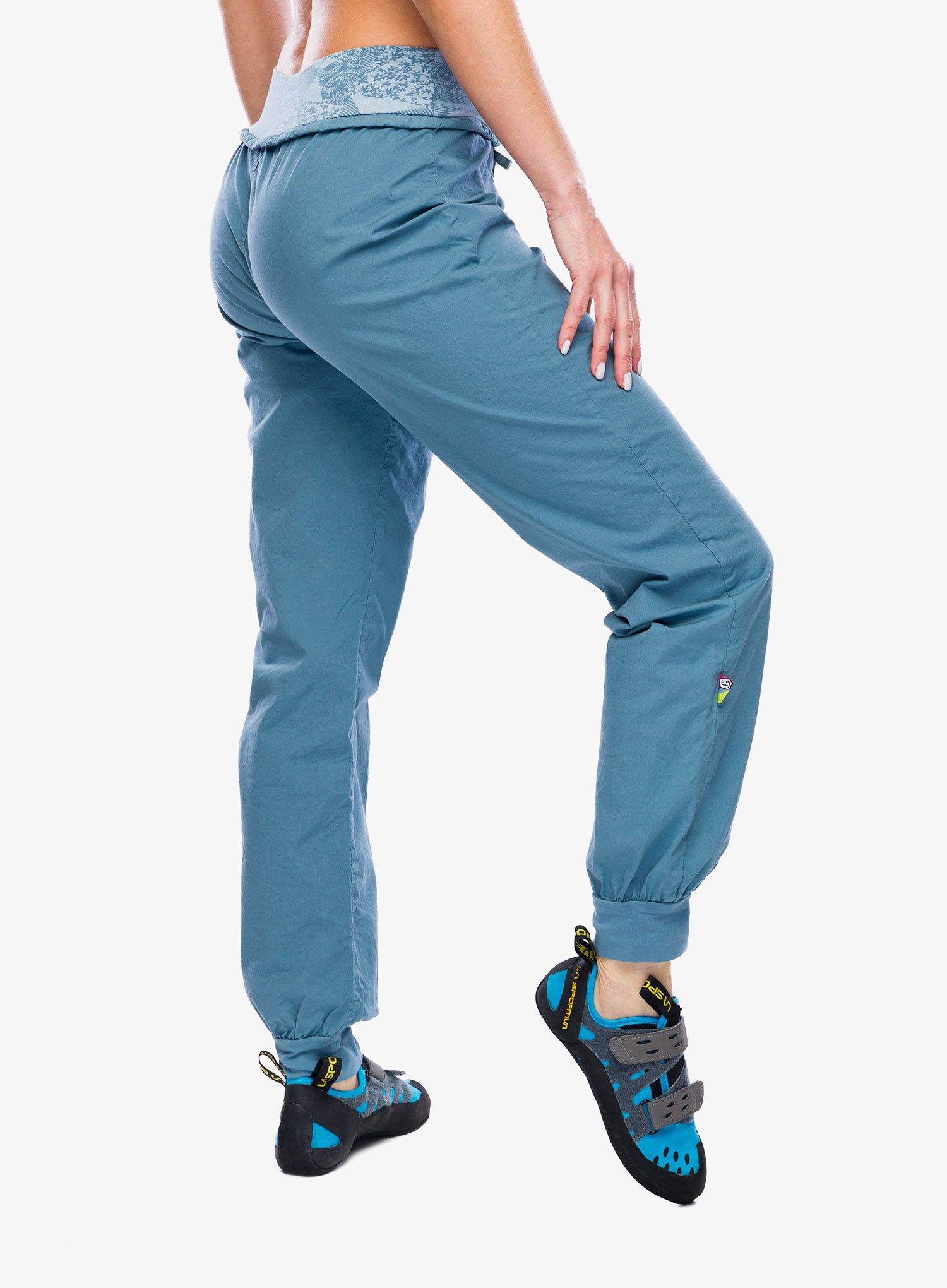 Lezecké kalhoty dámské E9 Hit - blue ceuse