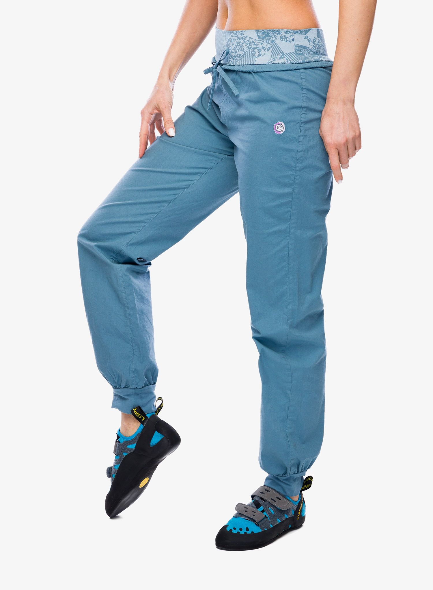 Lezecké kalhoty dámské E9 Hit - blue ceuse
