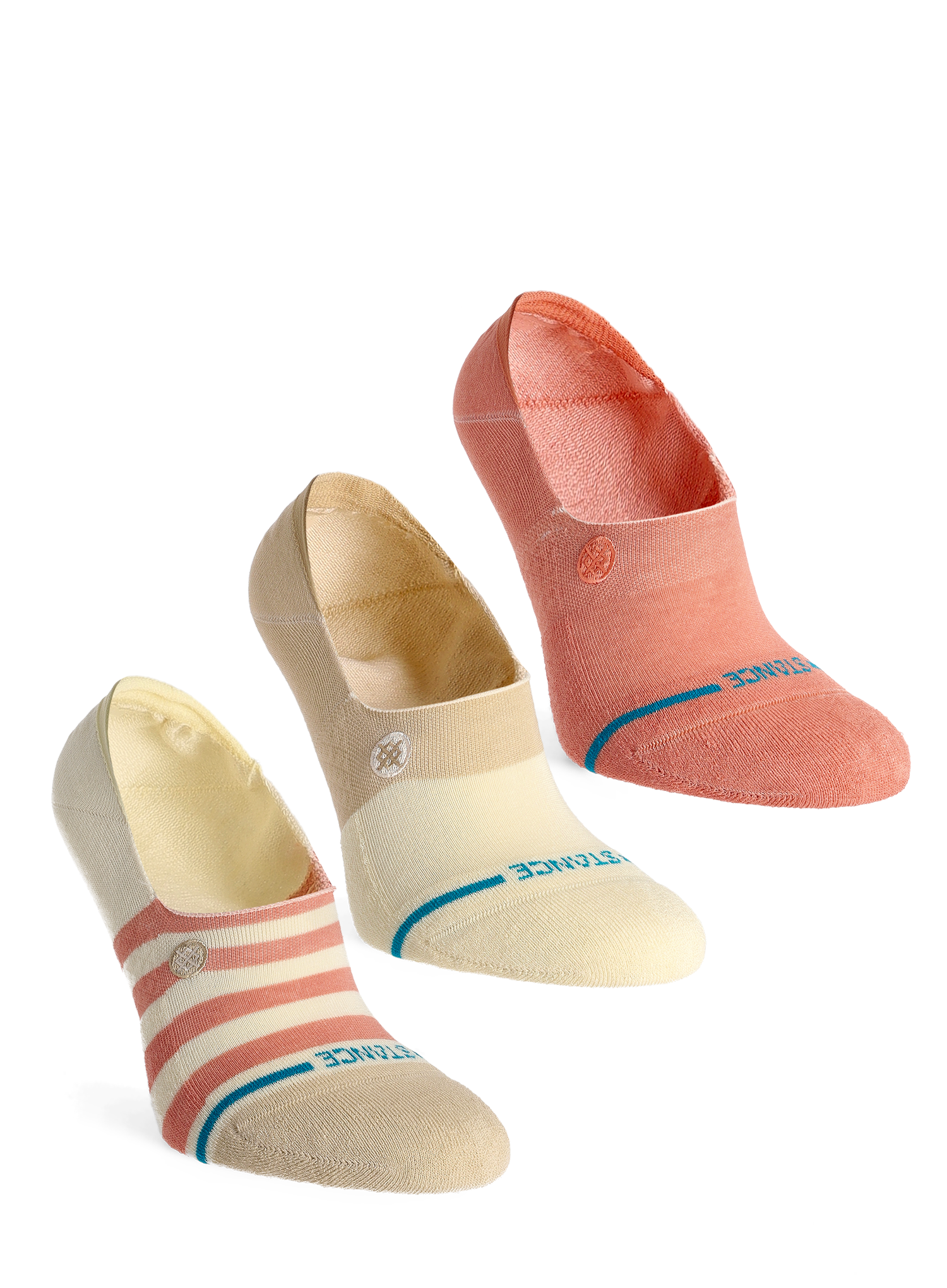 Dámské ponožky Stance Absolute 3 Pack - rose smoke