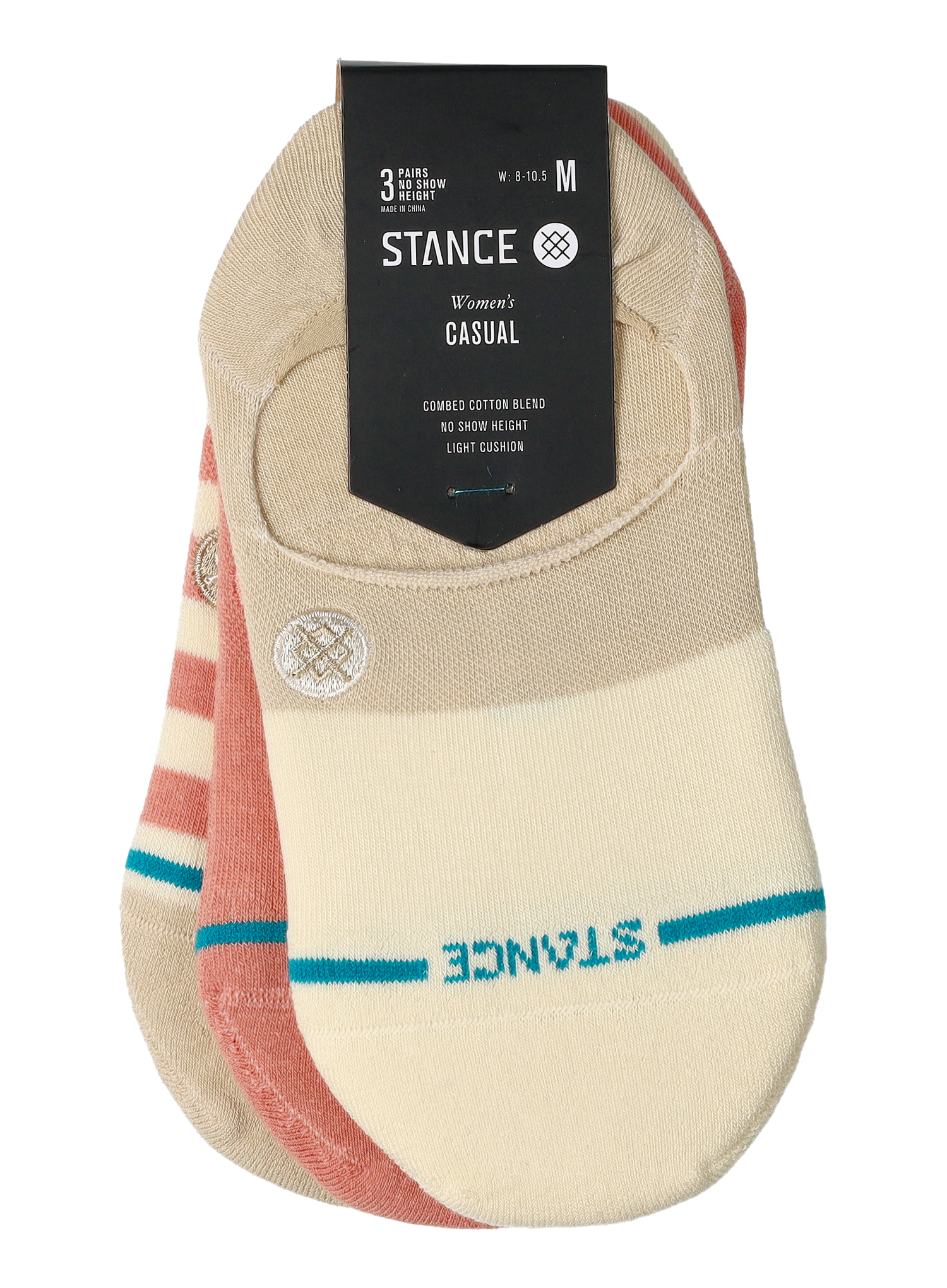 Dámské ponožky Stance Absolute 3 Pack - rose smoke