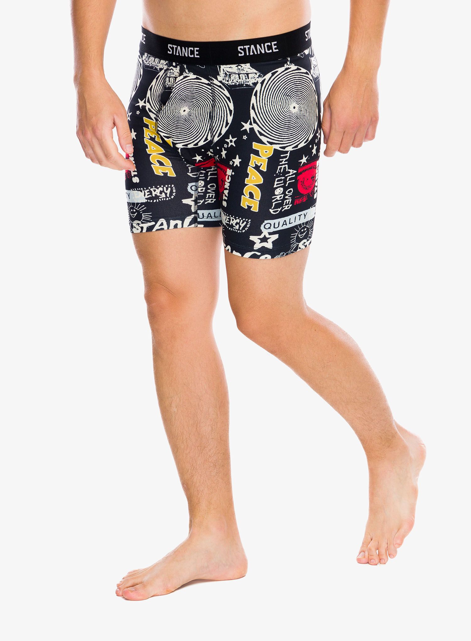 Funkční boxerky Stance All Over Boxer Brief - black