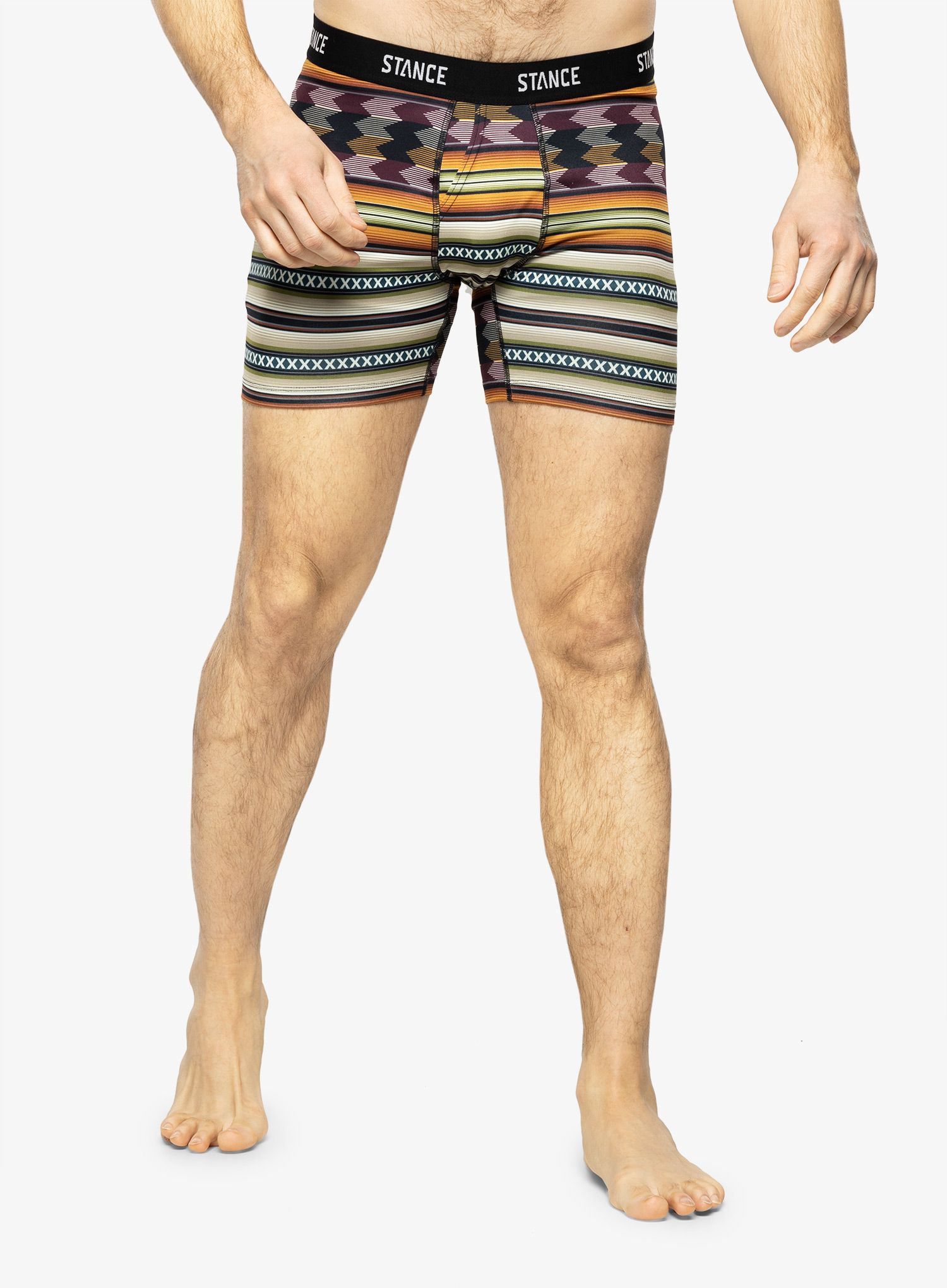 Termoaktivní boxerky Stance Baron Boxer Brief - taupe