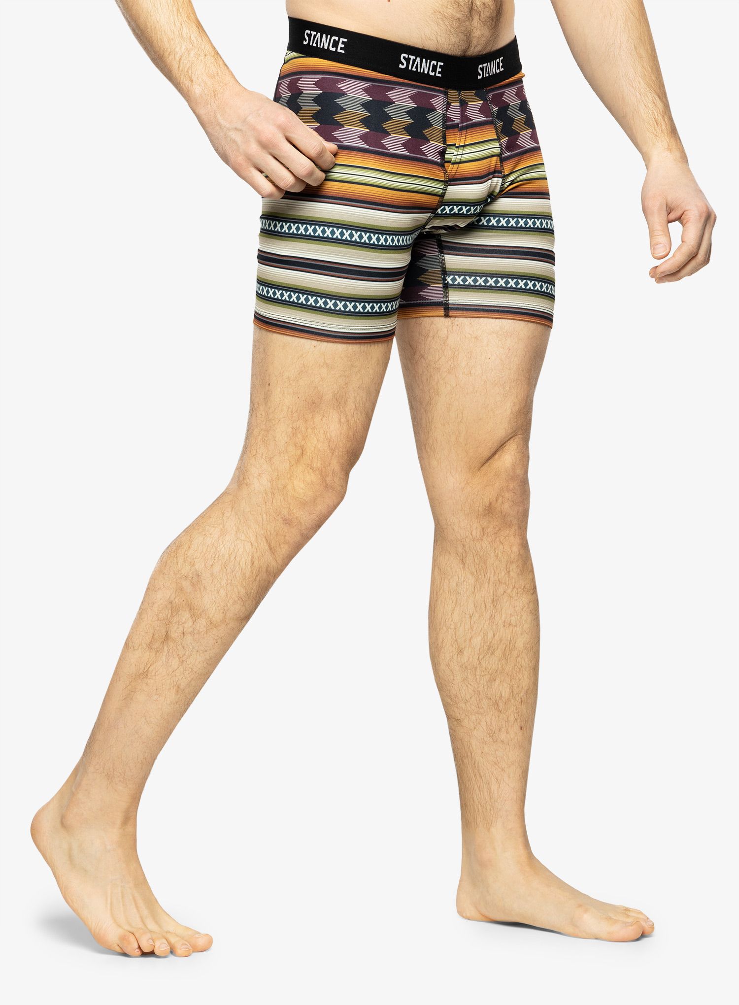 Termoaktivní boxerky Stance Baron Boxer Brief - taupe