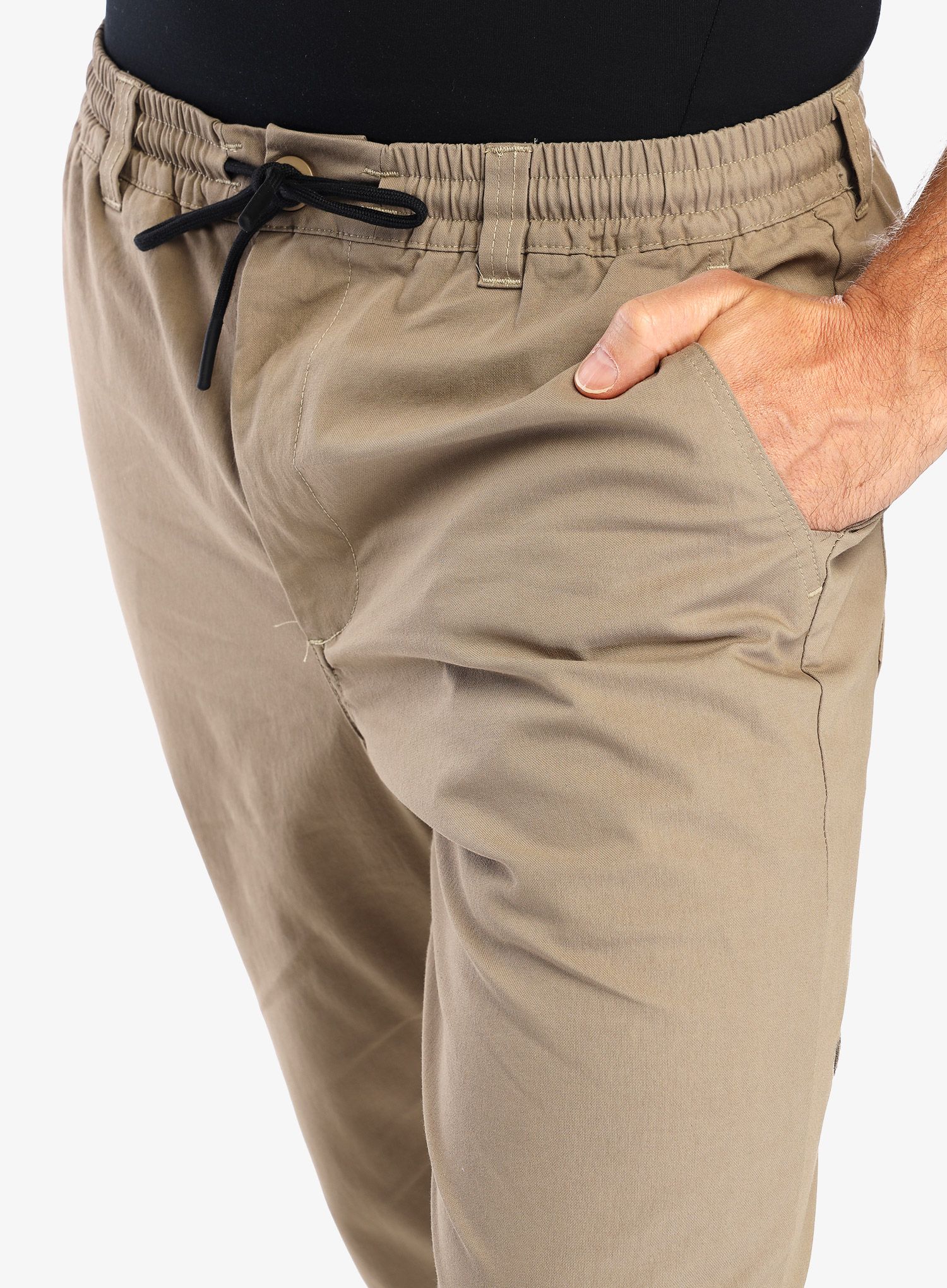 Kalhoty Stance Compound Pant - taupe