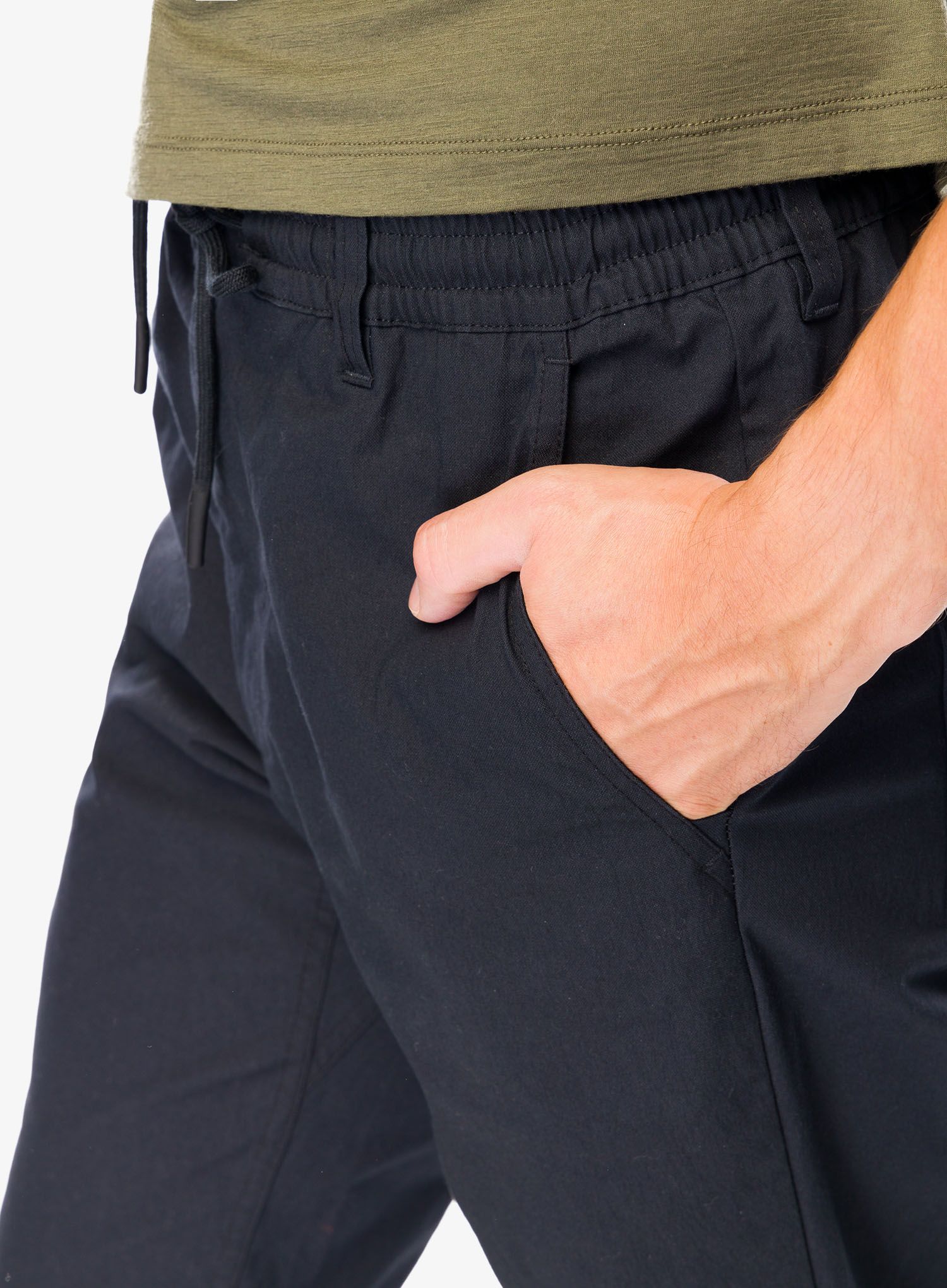 Kalhoty Stance Compound Pant - true black