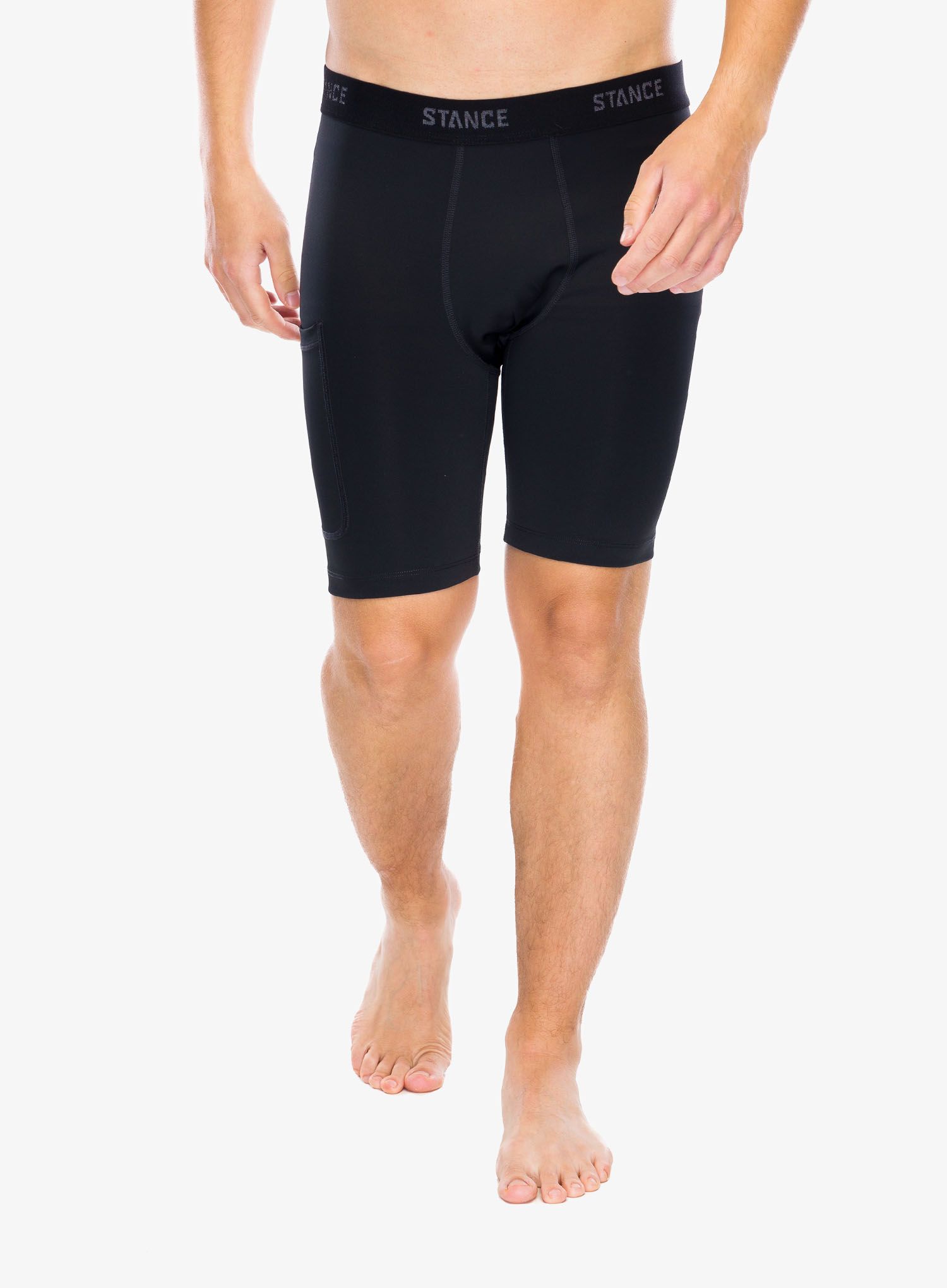 Funkční boxerky Stance Compression Nylon Underwear - black