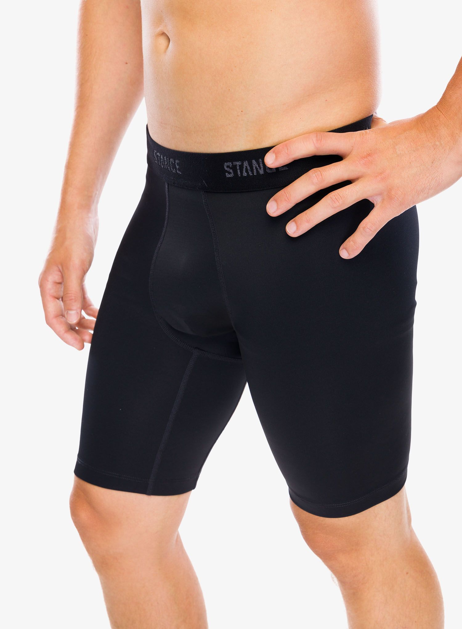 Funkční boxerky Stance Compression Nylon Underwear - black