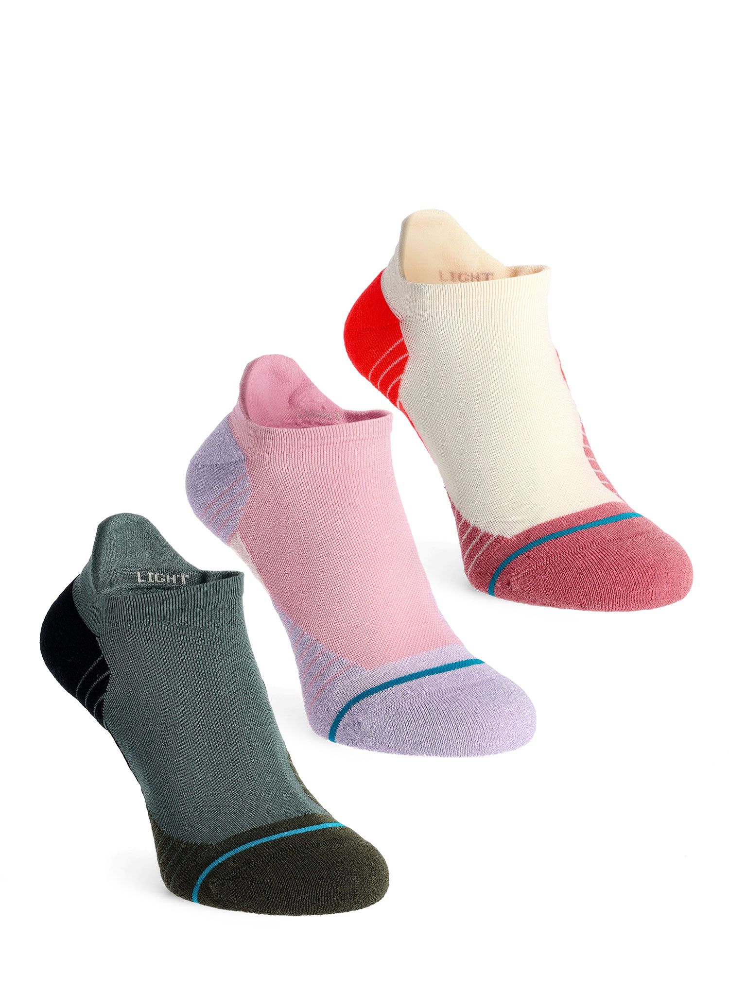 Běžecké ponožky dámské Stance Core 3 Pack - lilacice
