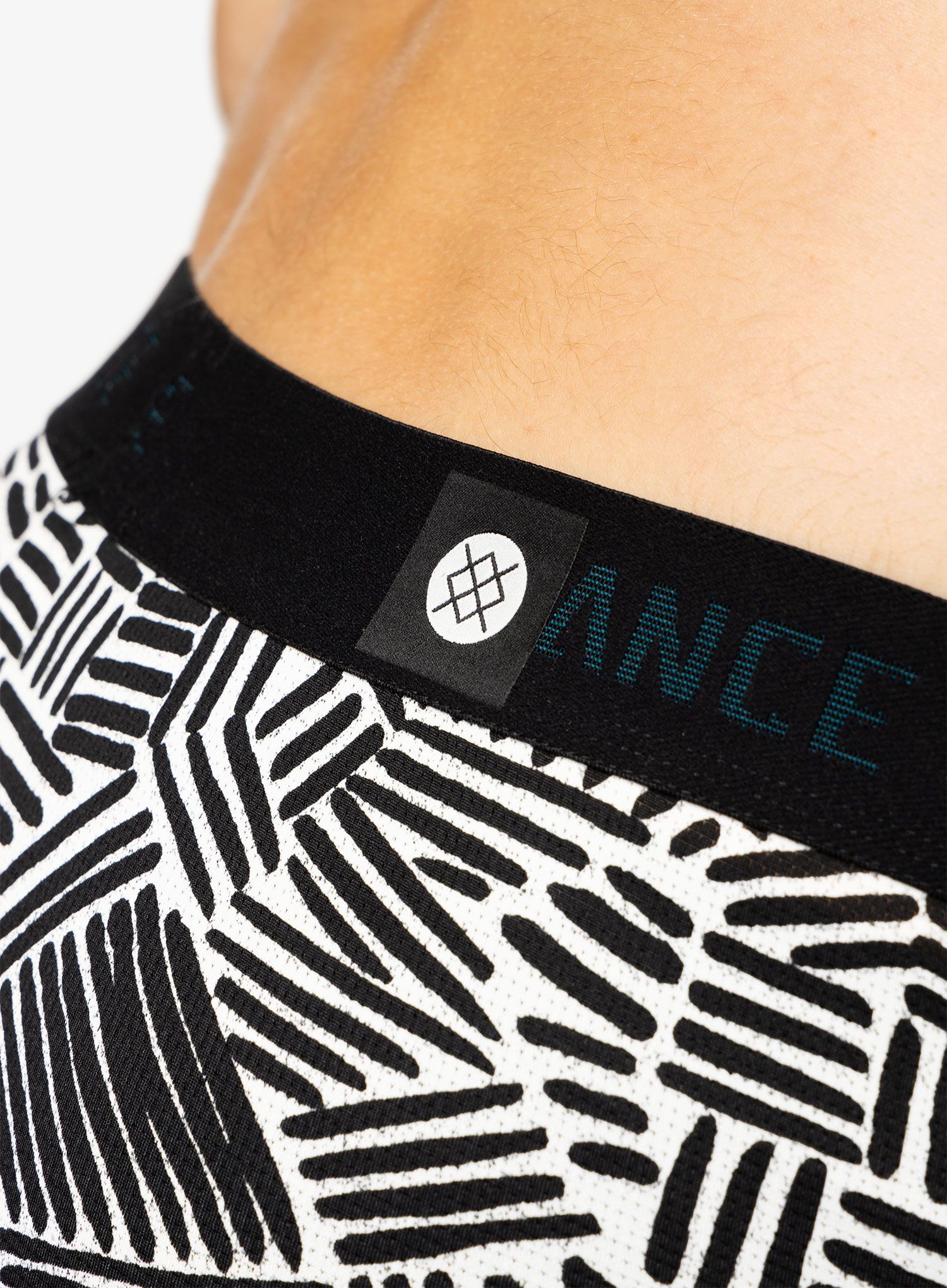 Termoaktivní boxerky Stance Crosshatch Wholester - black