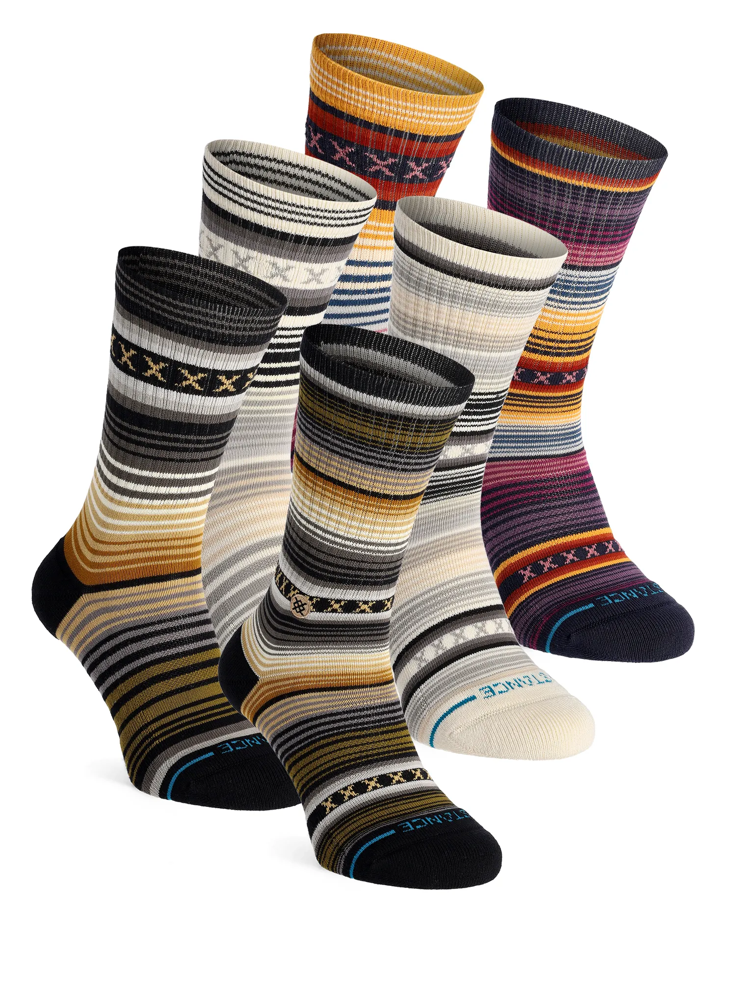 Turistické ponožky Stance Curren 3-Pack - forest