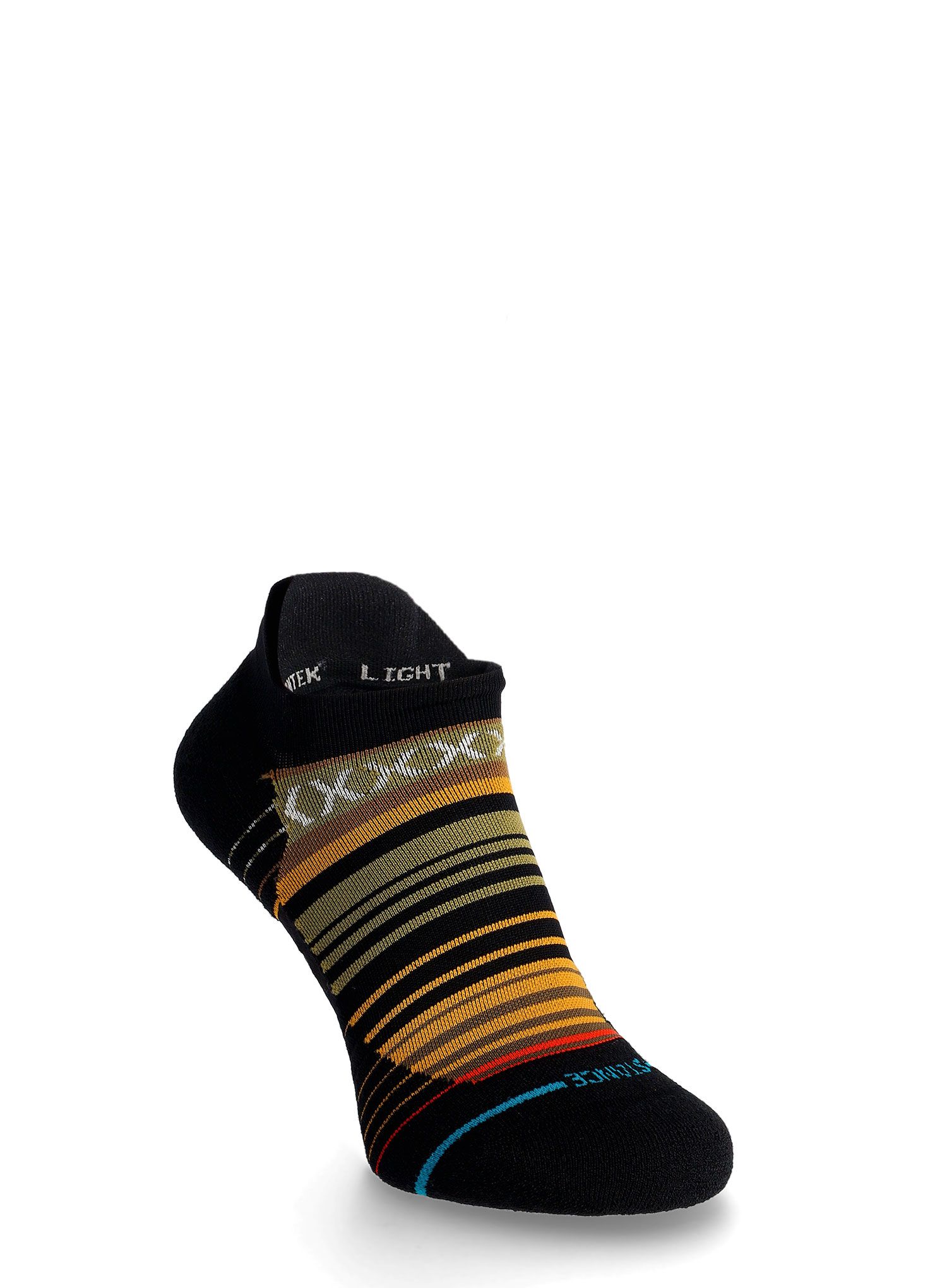Ponožky na běhání Stance Curren Light Tab - olive