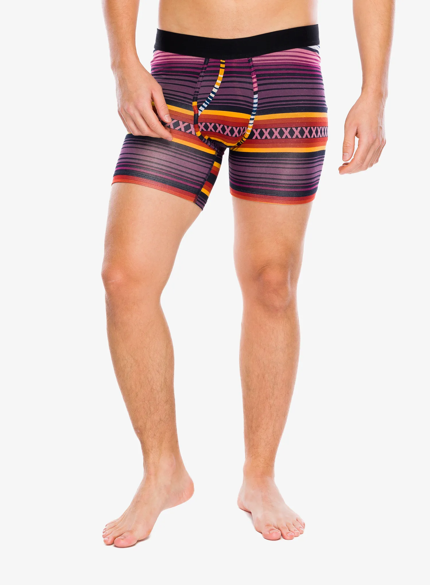 Funkční boxerky Stance Curren Wholester - grape