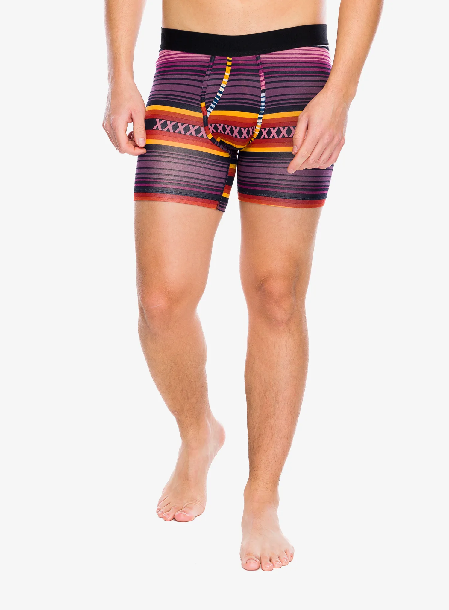 Funkční boxerky Stance Curren Wholester - grape