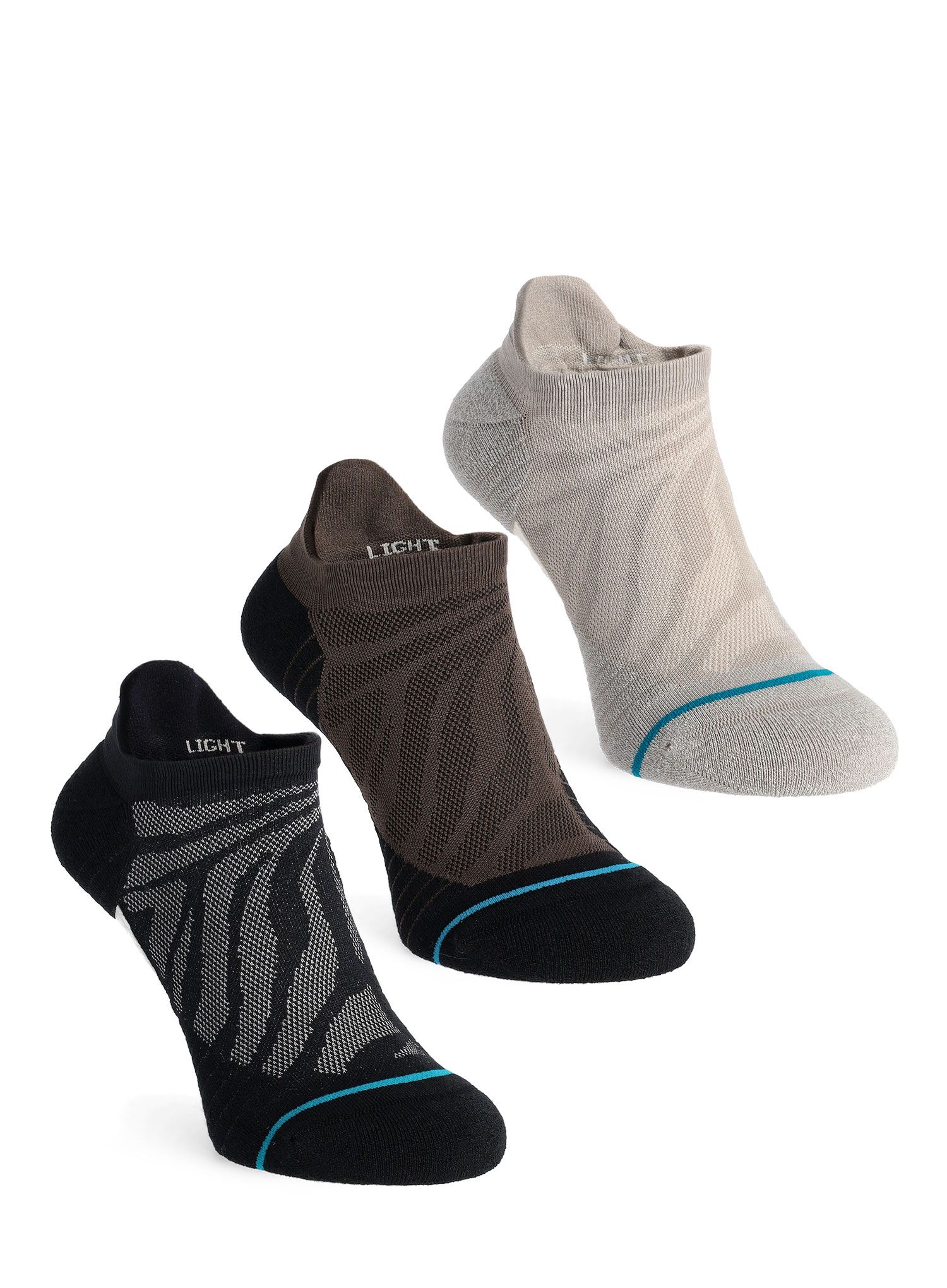 Běžecké ponožky dámské Stance Exotic 3 Pack - black