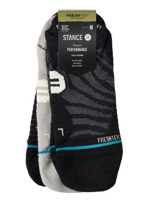 Běžecké ponožky dámské Stance Exotic 3 Pack - black