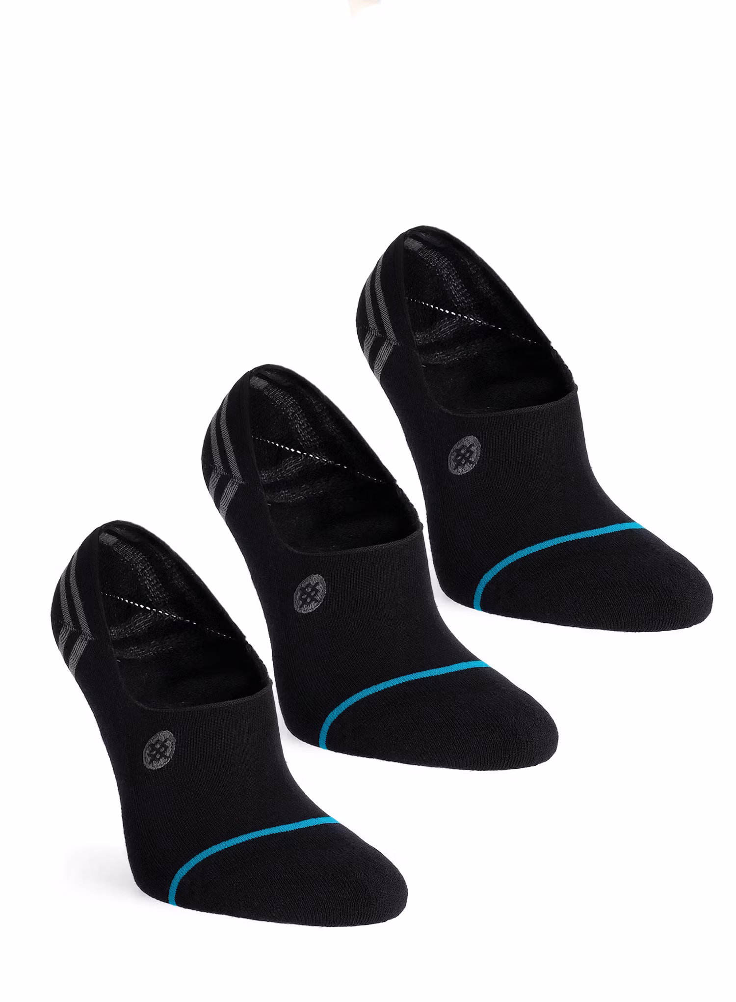 Turistické ponožky Stance Gamut 2 3 Pack  - black