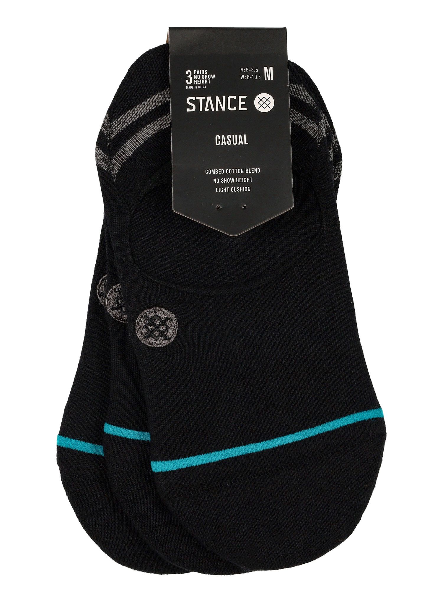 Turistické ponožky Stance Gamut 2 3 Pack  - black