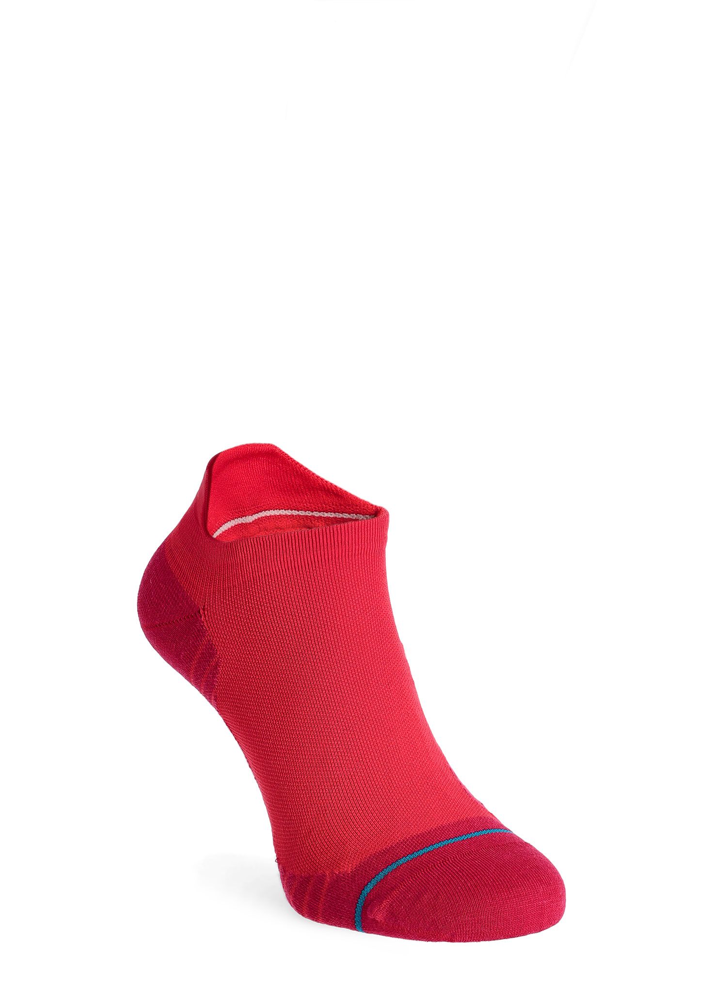 Ponožky na běhání Stance Get Set Tab 3 Pack - red