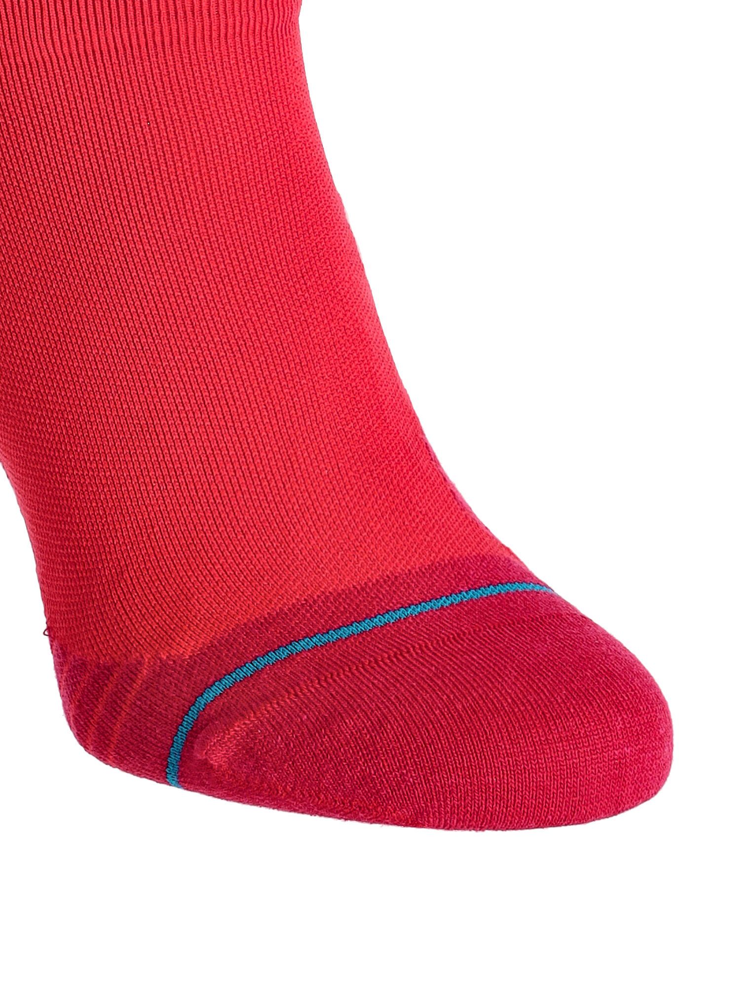 Ponožky na běhání Stance Get Set Tab 3 Pack - red