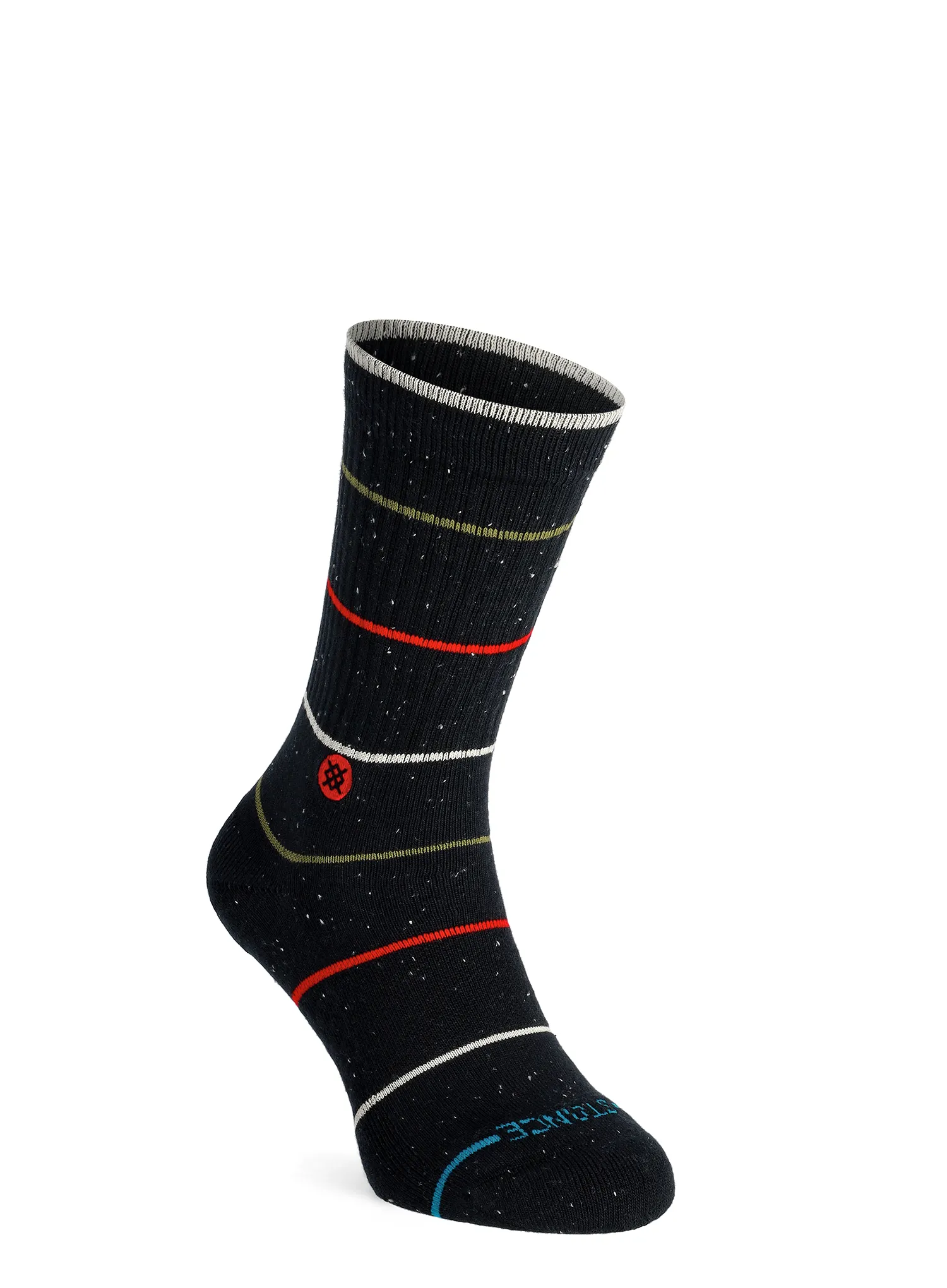Ponožky Stance Greetings Crew 3-Pack - black