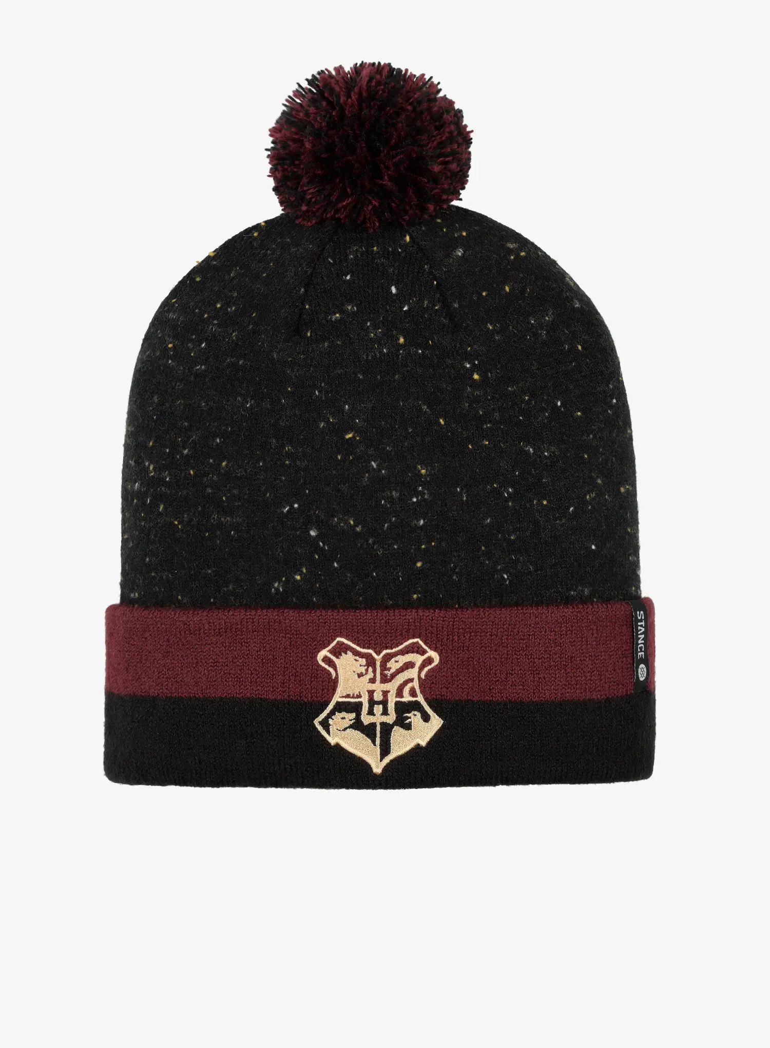 Zimní čepice Stance Hogwarts Pom Beanie - black