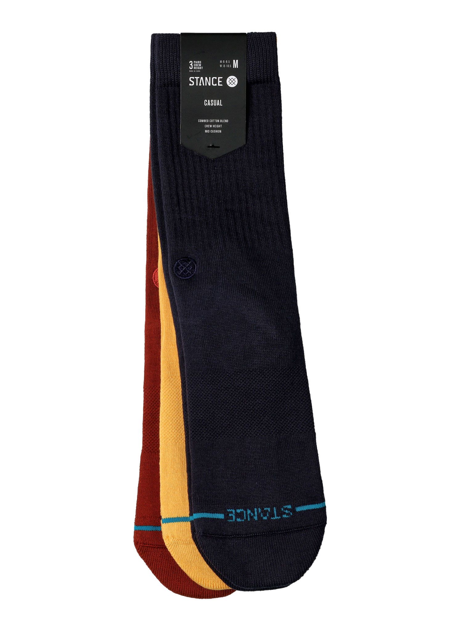 Ponožky Stance Icon 3-Pack - navy