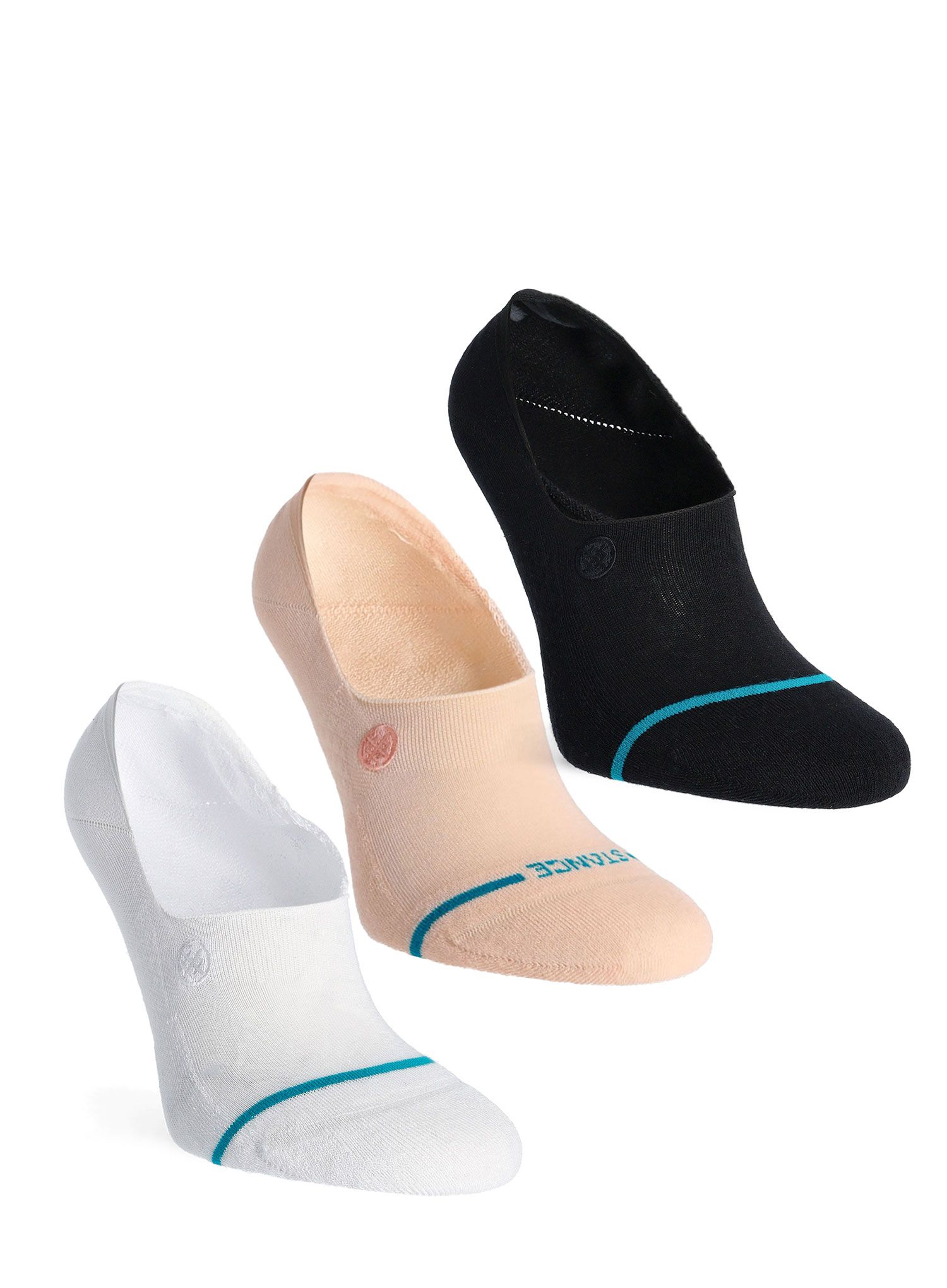 Ponožky Stance Icon No Show 3 Pack - oatmeal