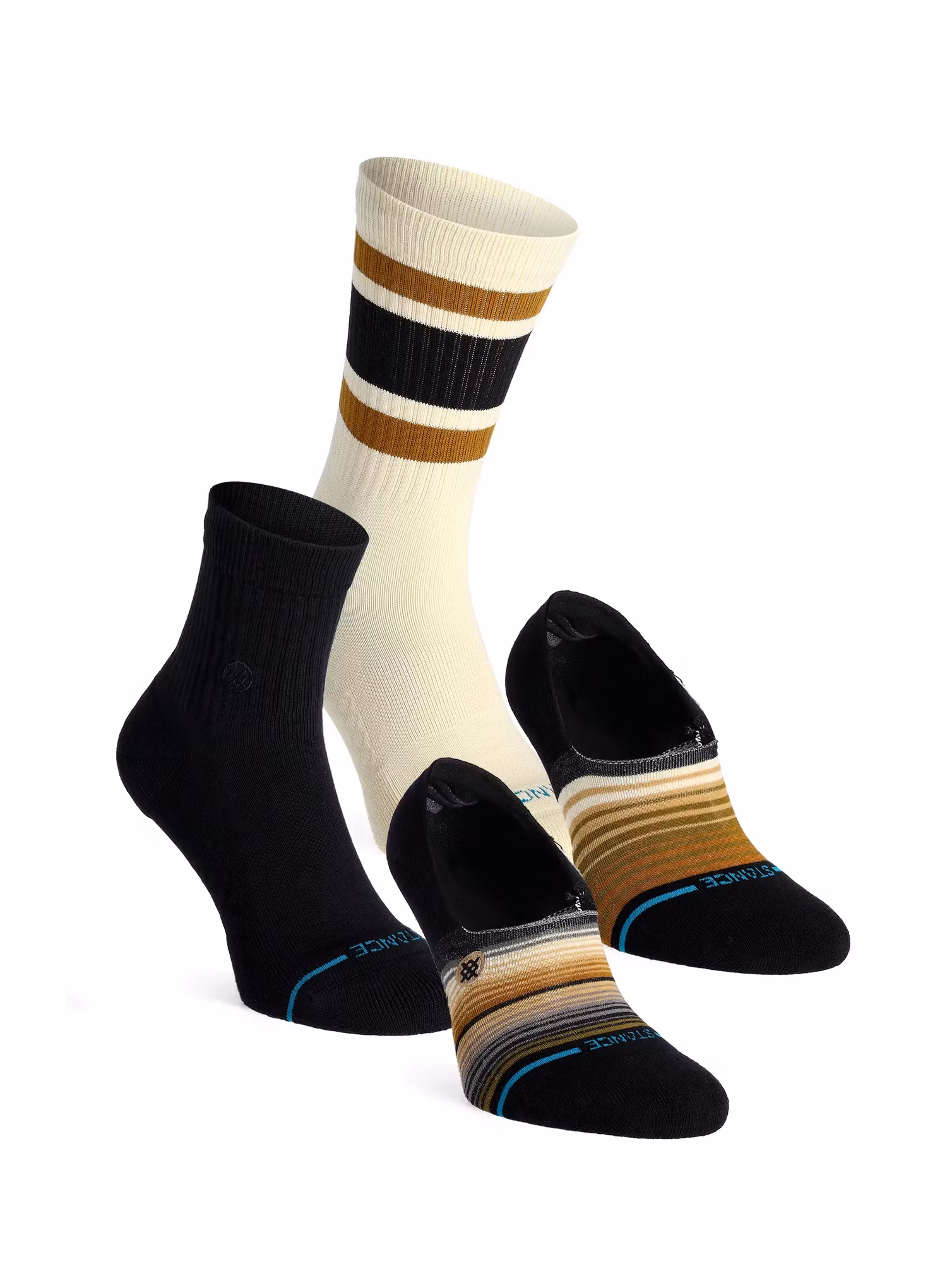 Ponožky Stance Icon Series 3-Pack - black
