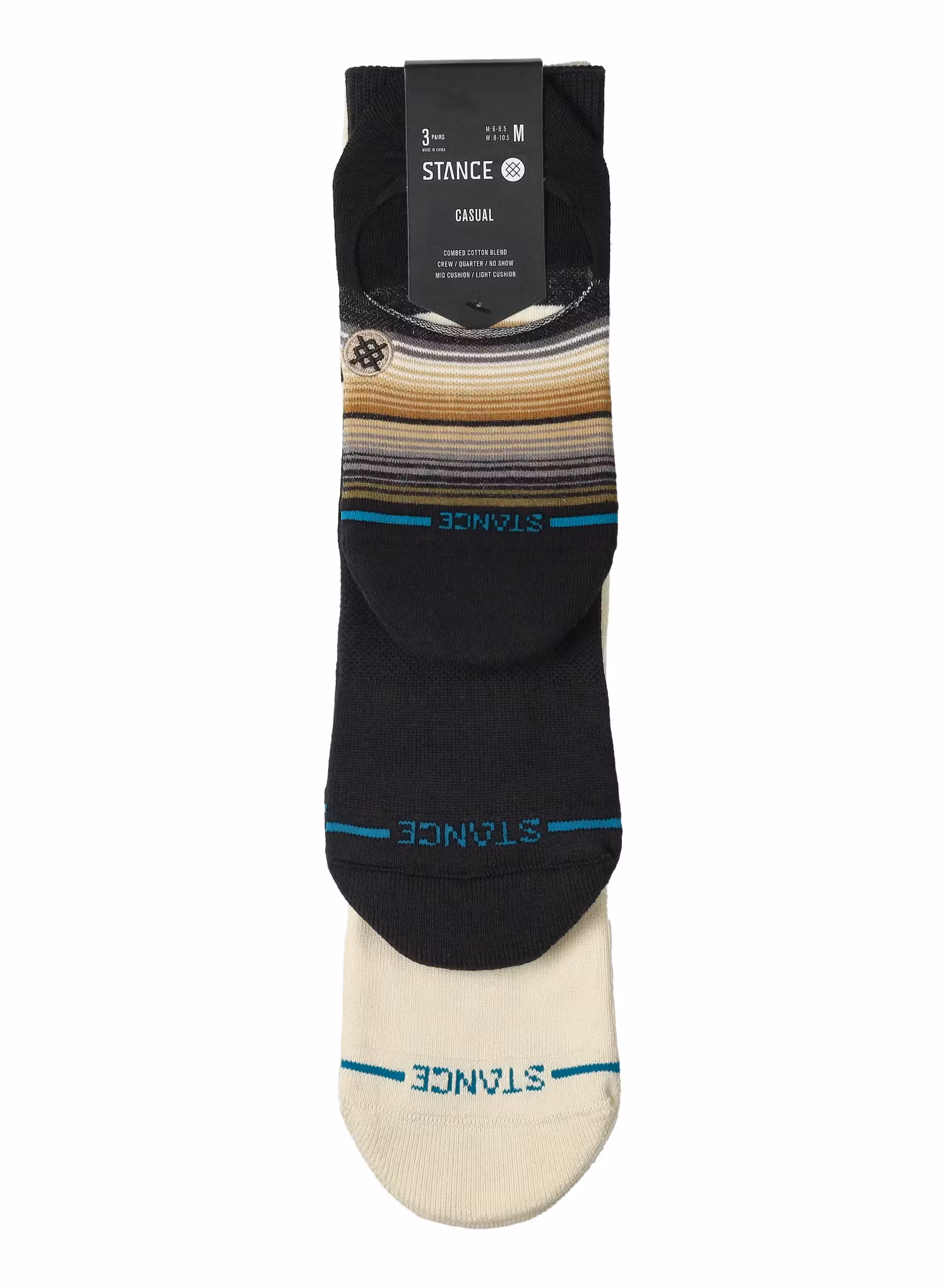 Ponožky Stance Icon Series 3-Pack - black