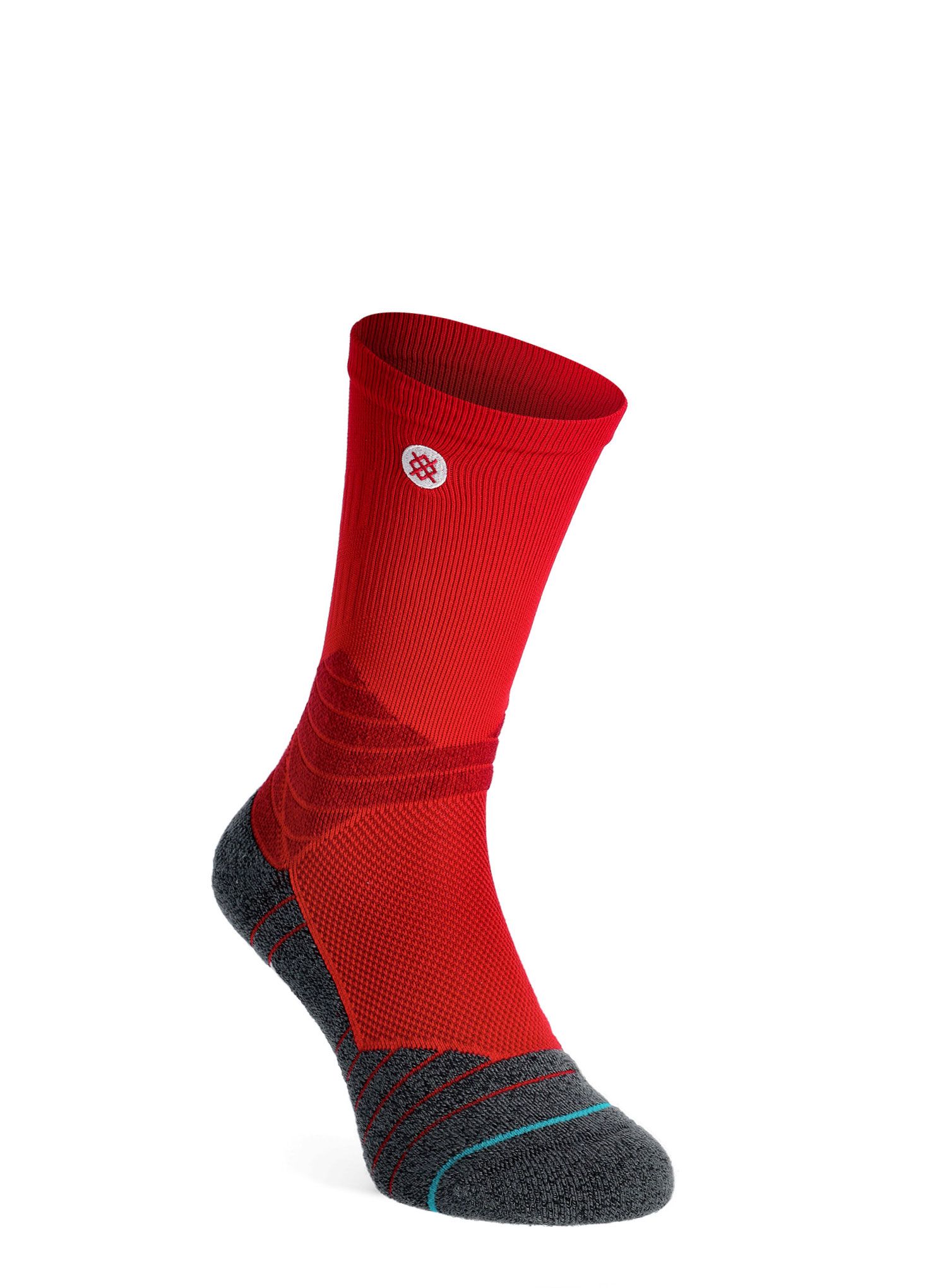 Ponožky Stance Icon Sport Crew - red