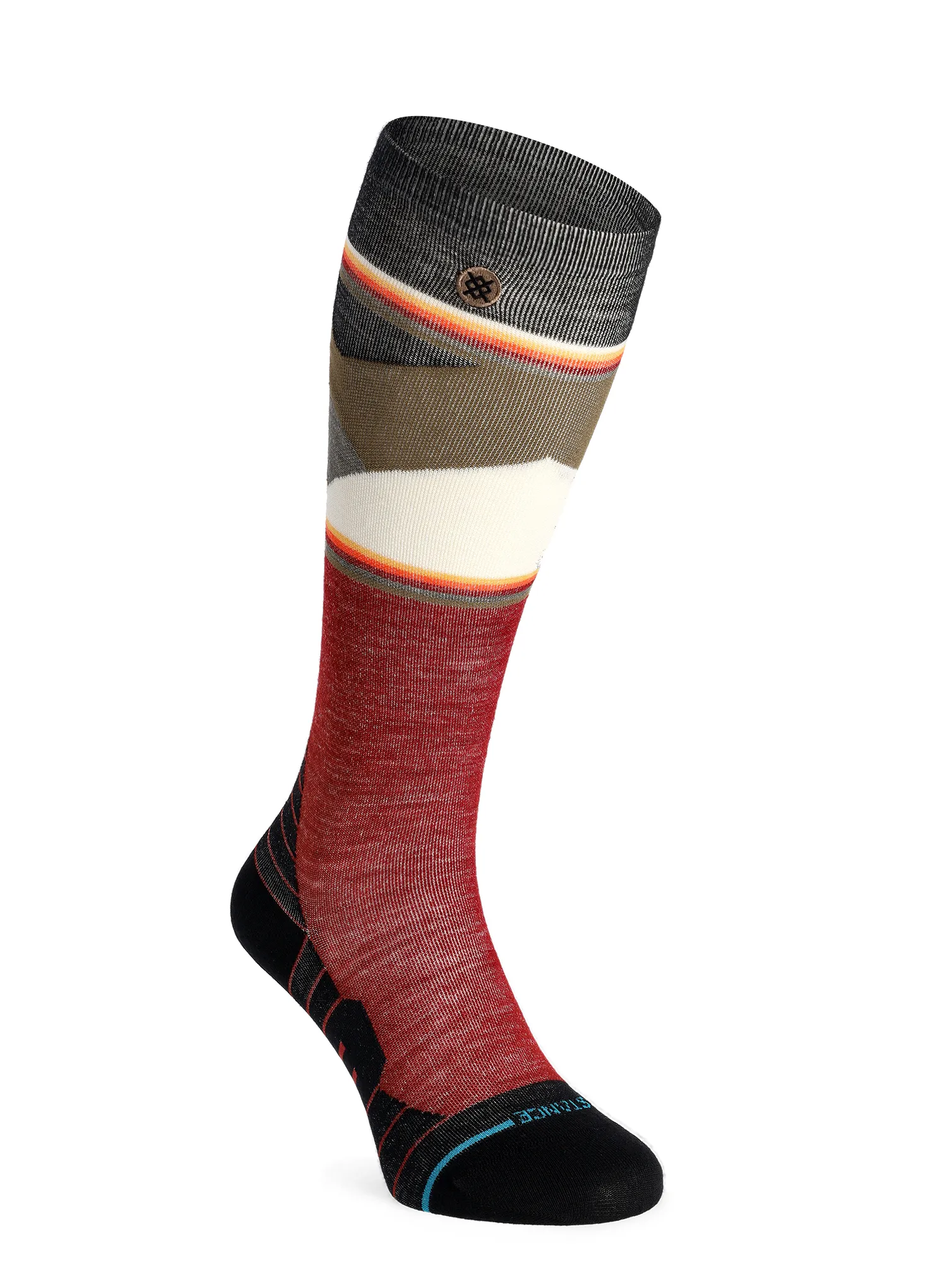 Lyžařské ponožky Stance Jimmy Chin UL Wool Snow - red