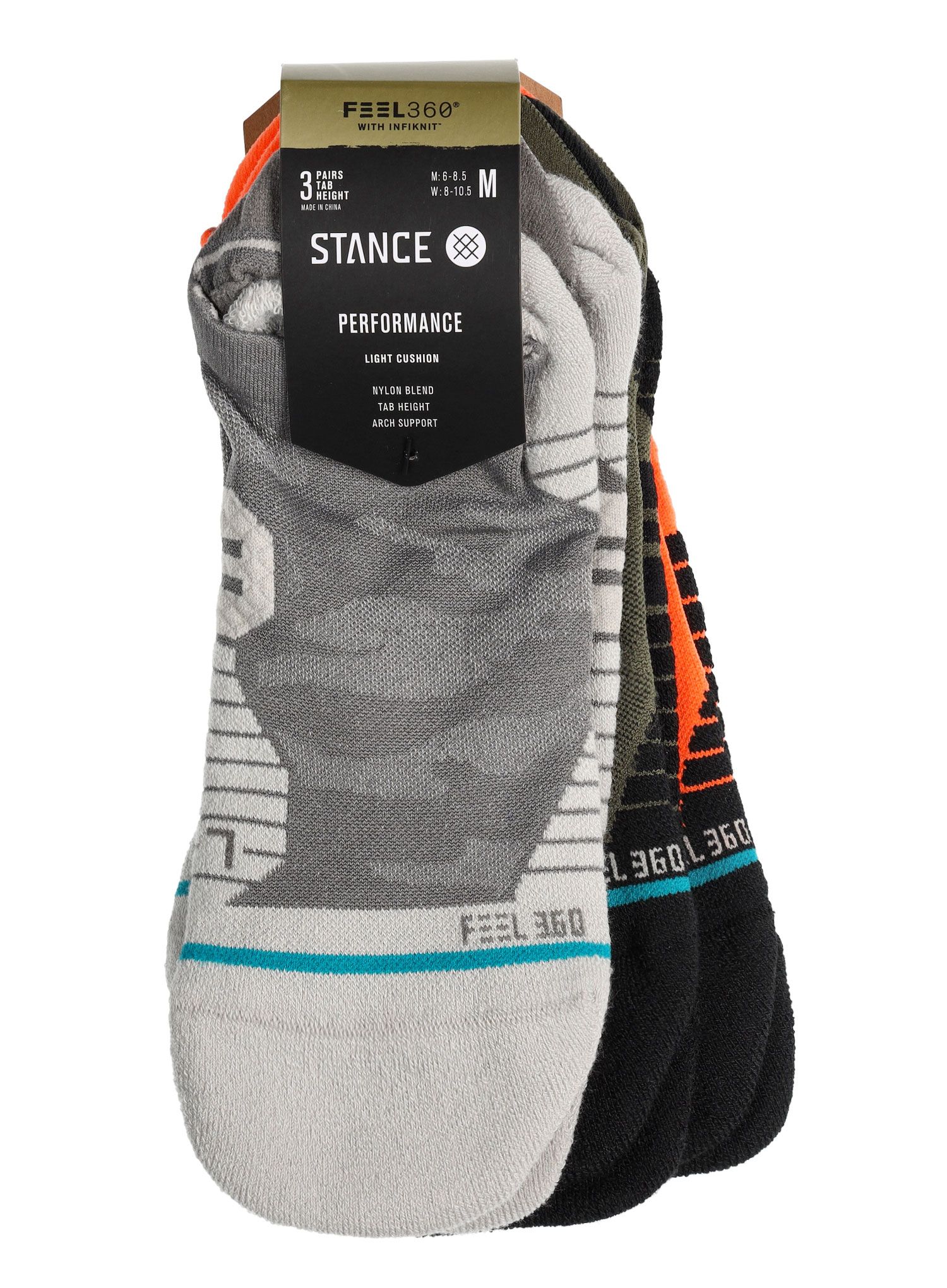 Běžecké ponožky Stance Klicks 3 Pack - multi