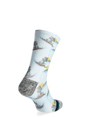 Turistické ponožky Stance Later Gator Crew - light blue