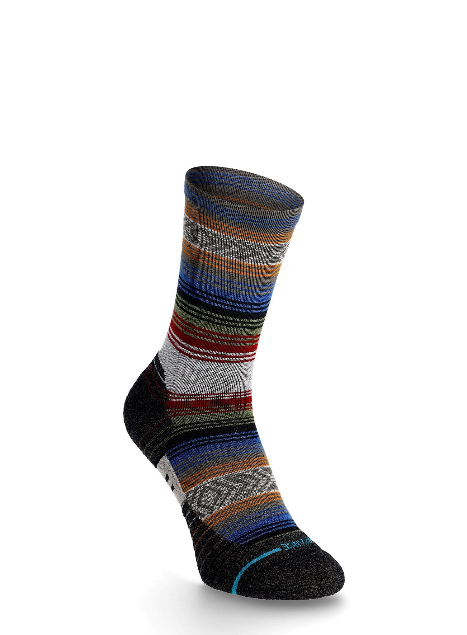 Ponožky na běhání Stance Light Wool Crew - black/red