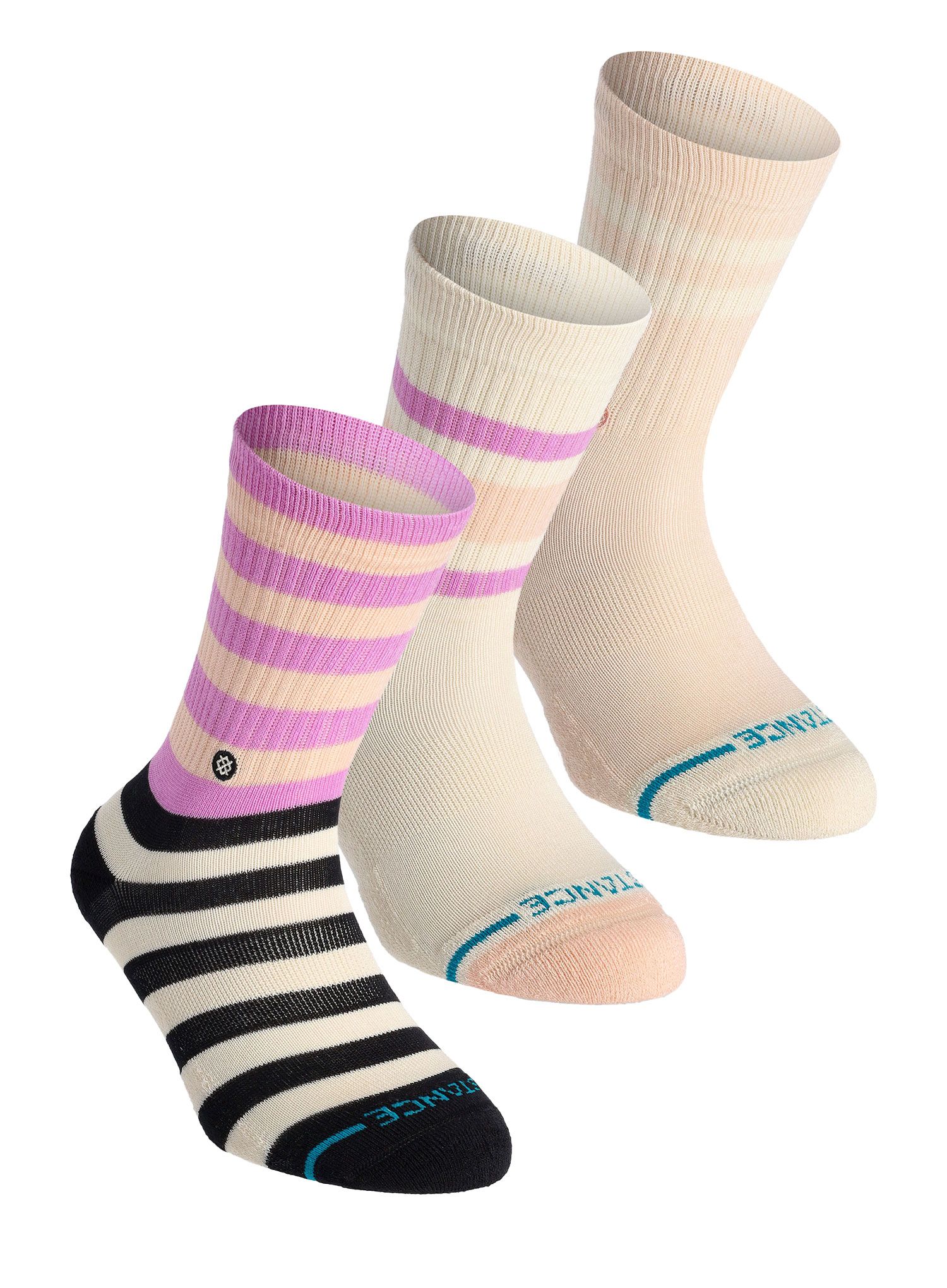 Dětské ponožky Stance Melodious 3 Pack - peach