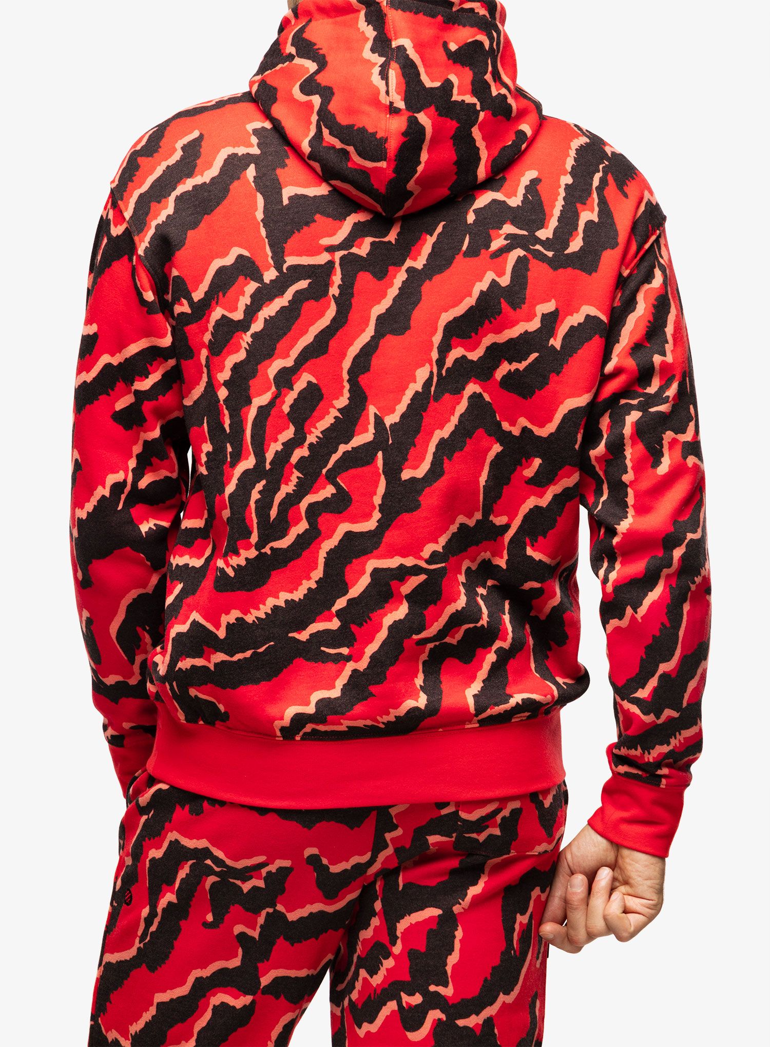 Mikina s kapucí Stance Mercury Hoodie - red