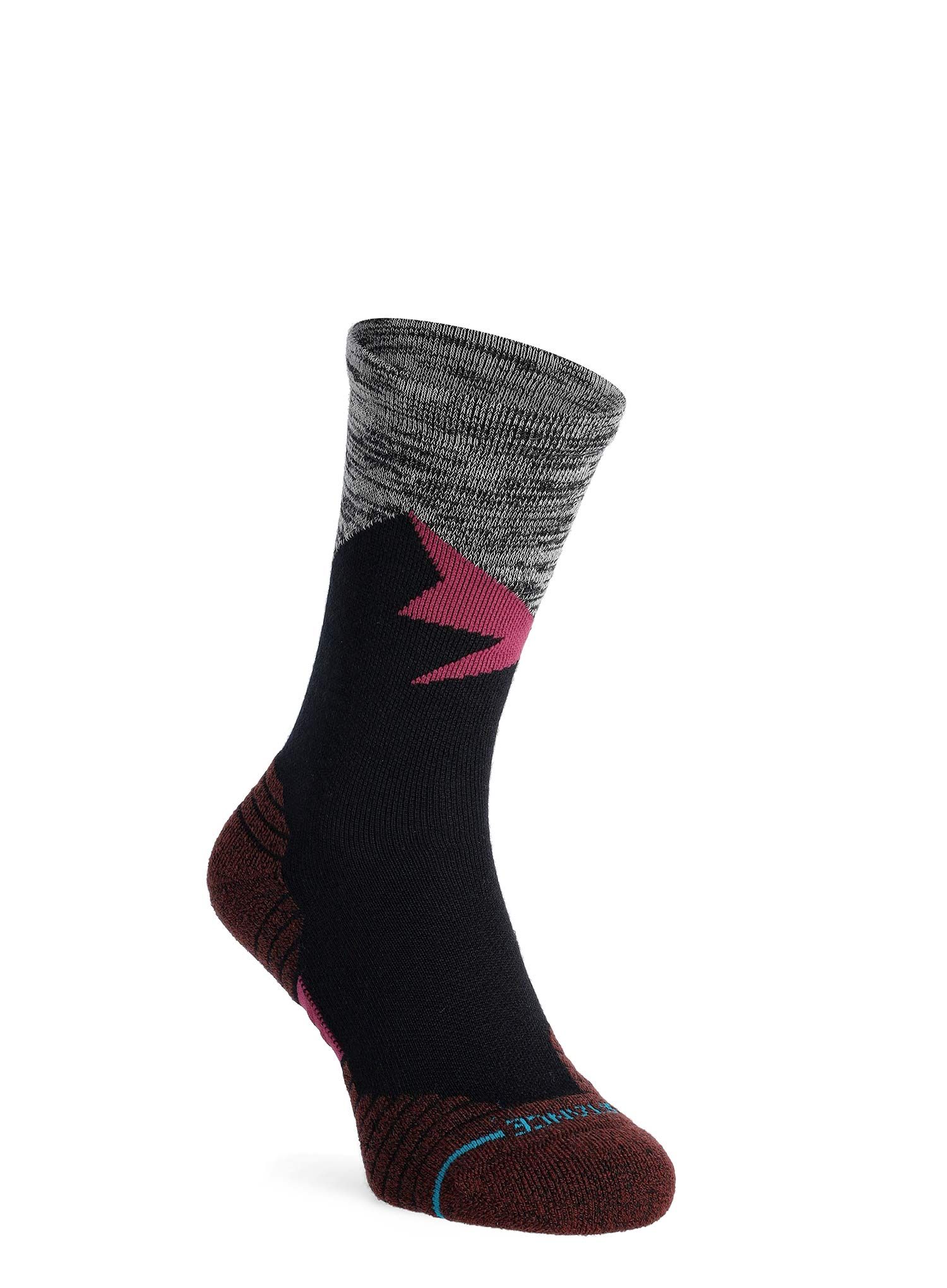 Trekové ponožky Stance Mid Wool Crew - berry