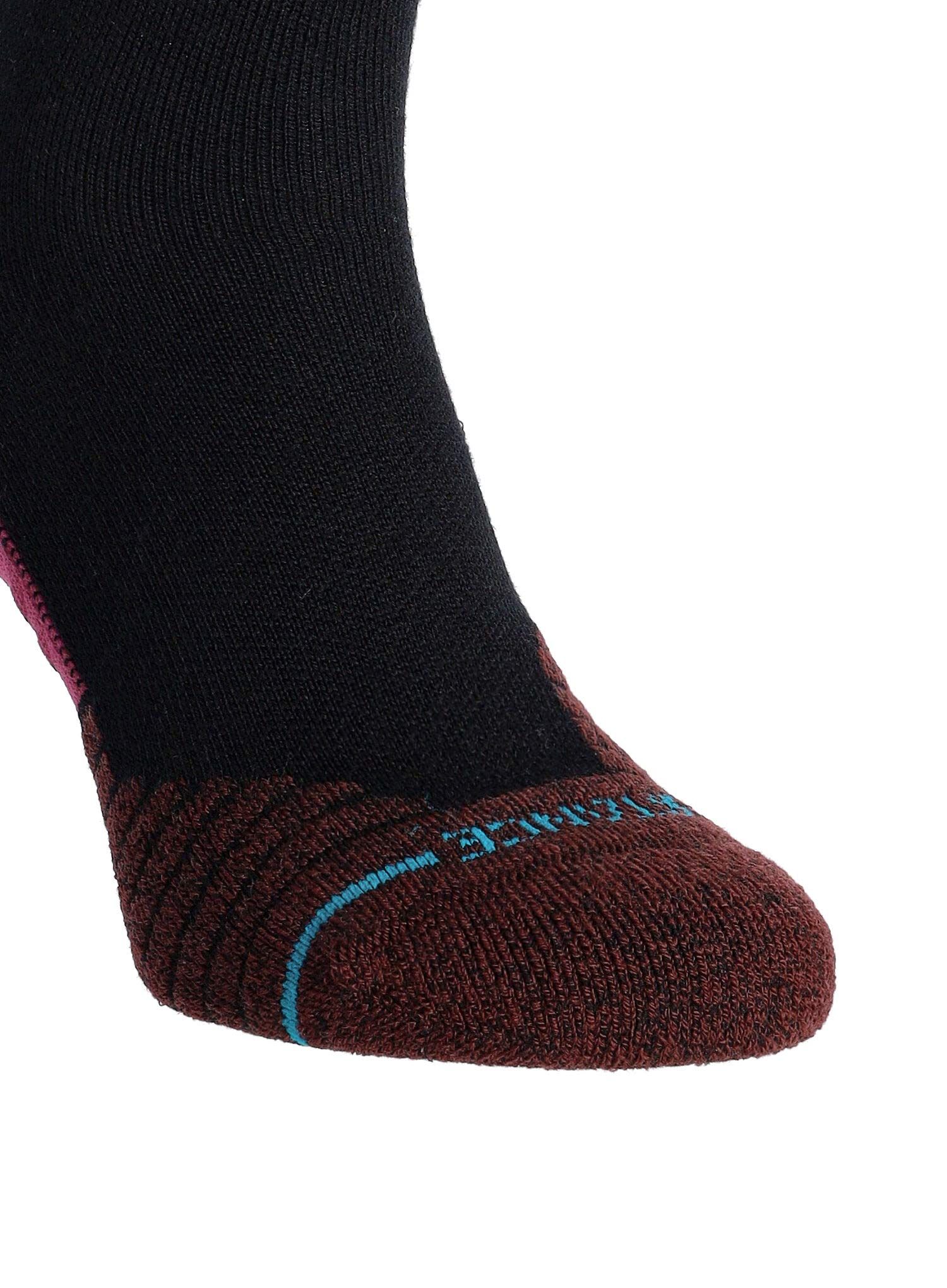 Trekové ponožky Stance Mid Wool Crew - berry