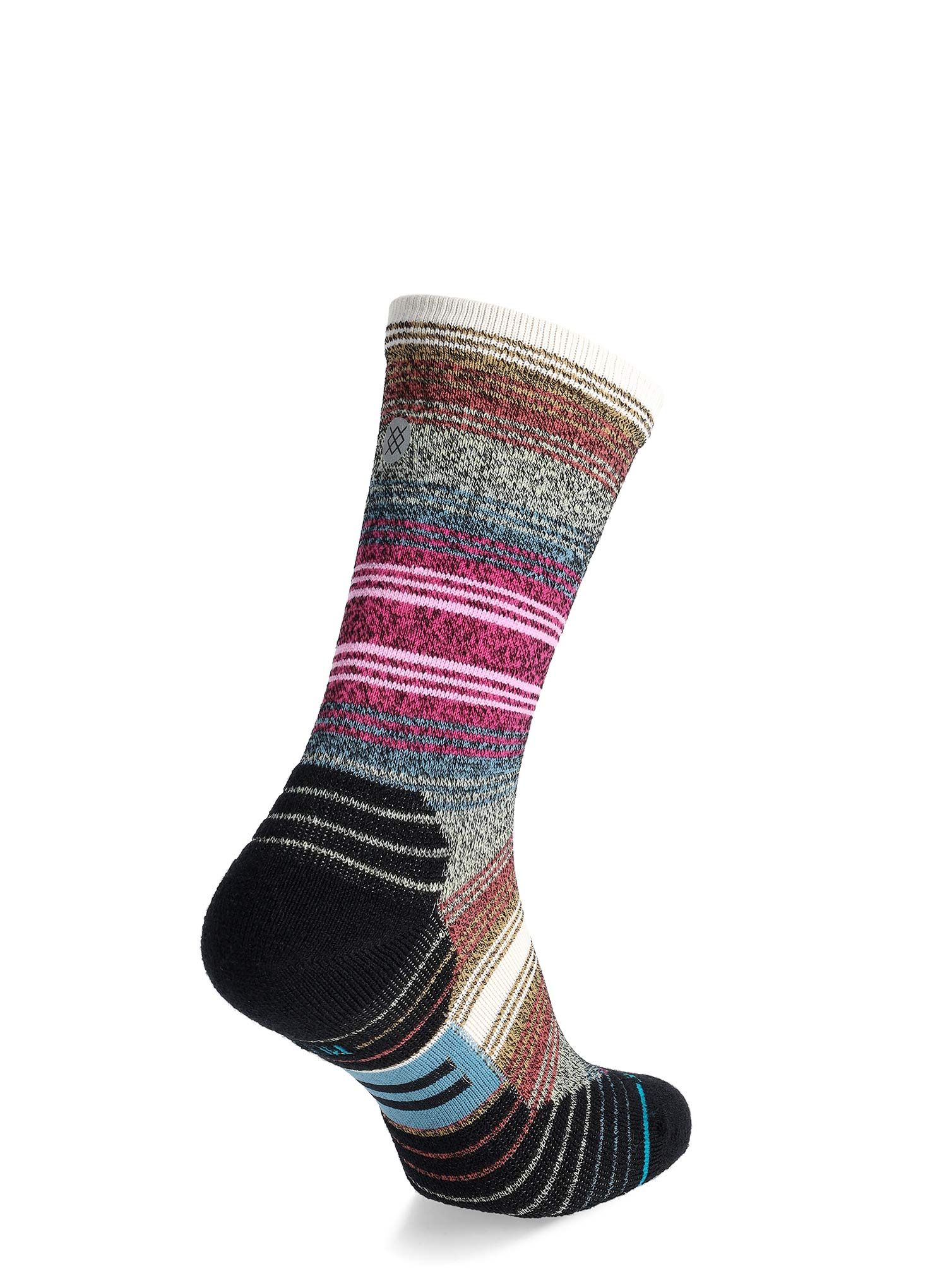 Trekové ponožky Stance Mid Wool Crew - purple