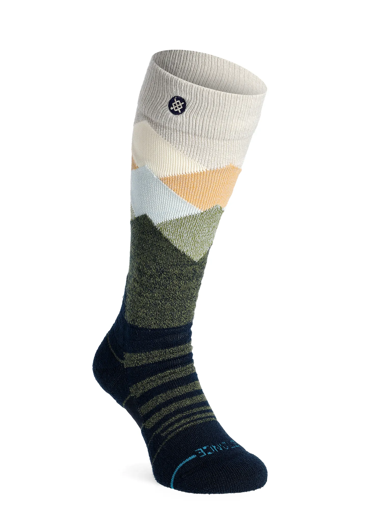 Lyžařské ponožky Stance Misty Mid Wool Snow - navy