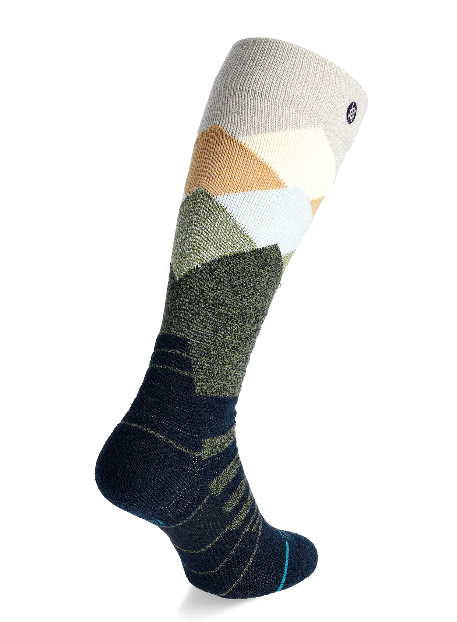 Lyžařské ponožky Stance Misty Mid Wool Snow - navy