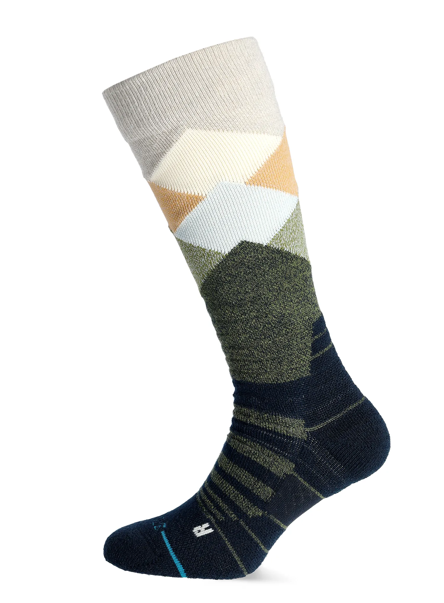 Lyžařské ponožky Stance Misty Mid Wool Snow - navy