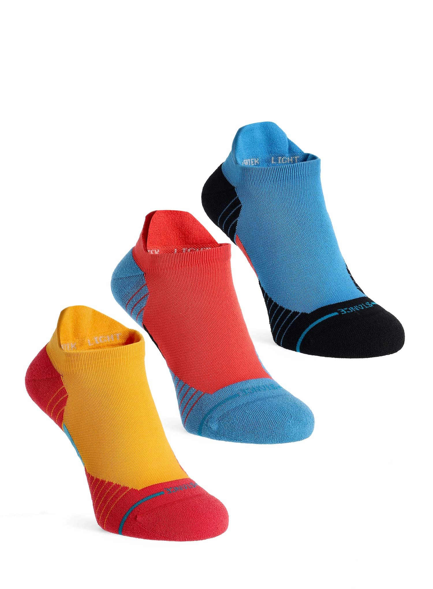 Ponožky na běhání Stance Mixed 3 Pack - blue
