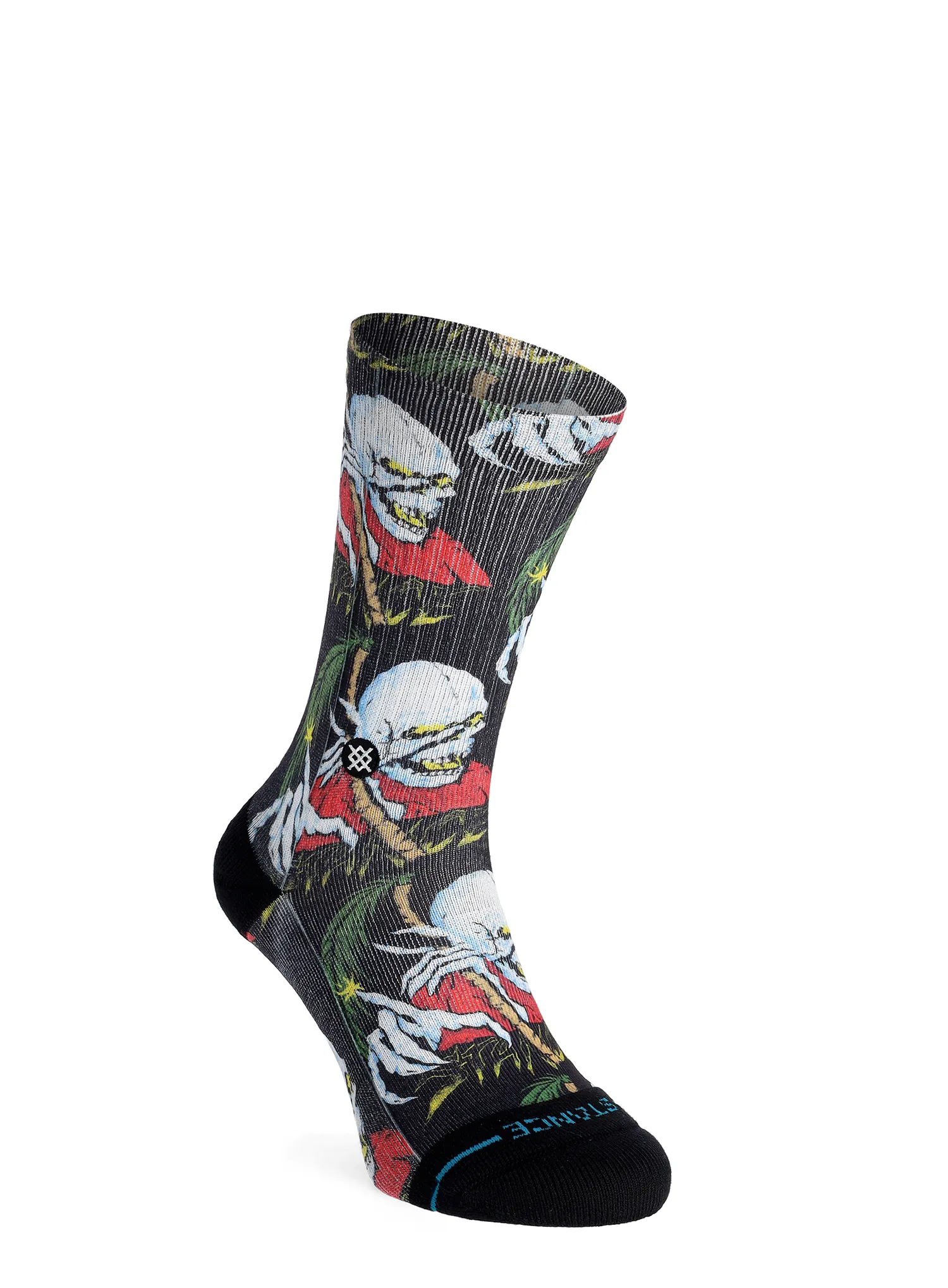 Turistické ponožky Stance Palm Slayer Crew - black